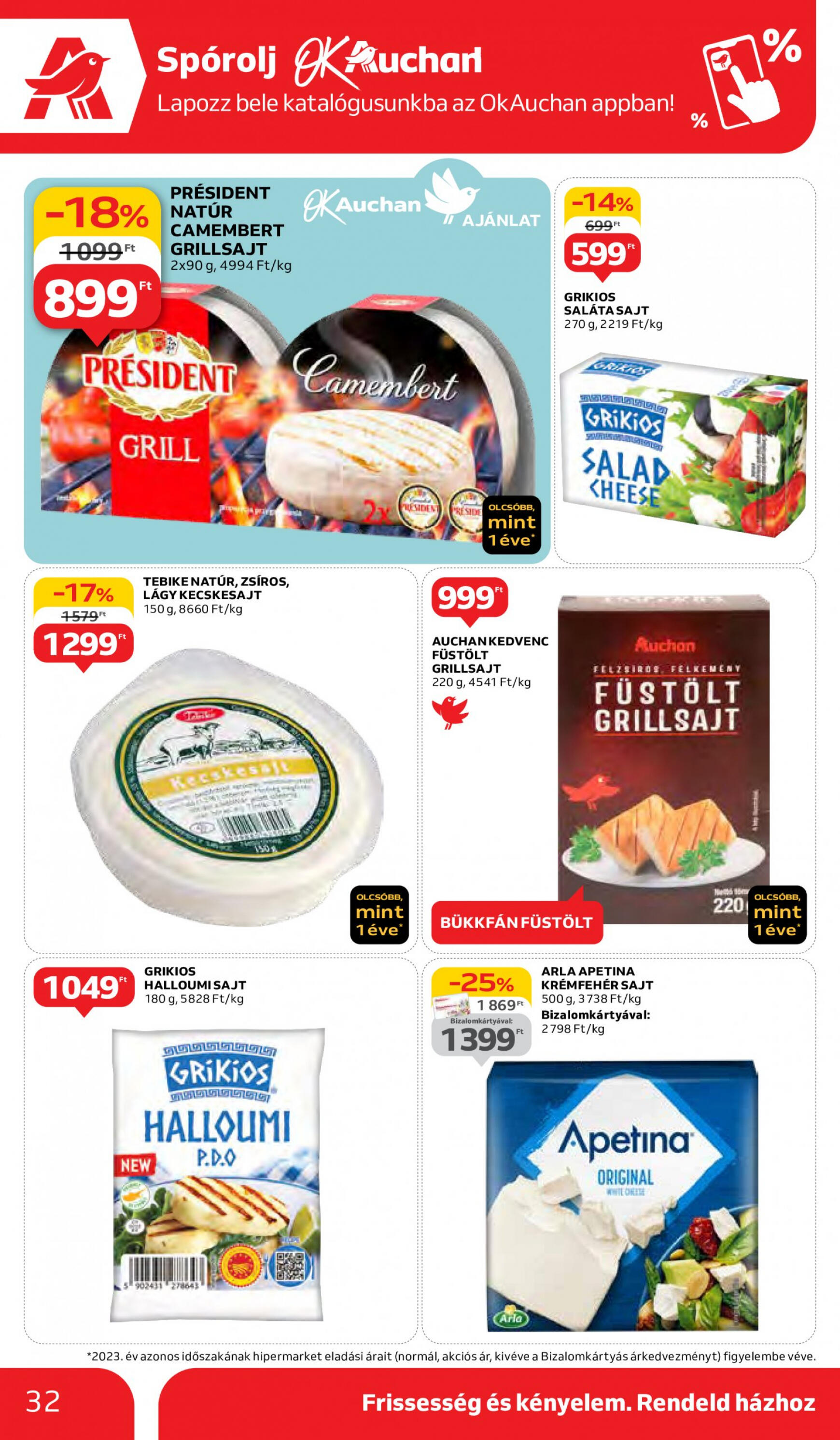 auchan - Aktuális újság Auchan 05.02. - 05.08. - page: 32