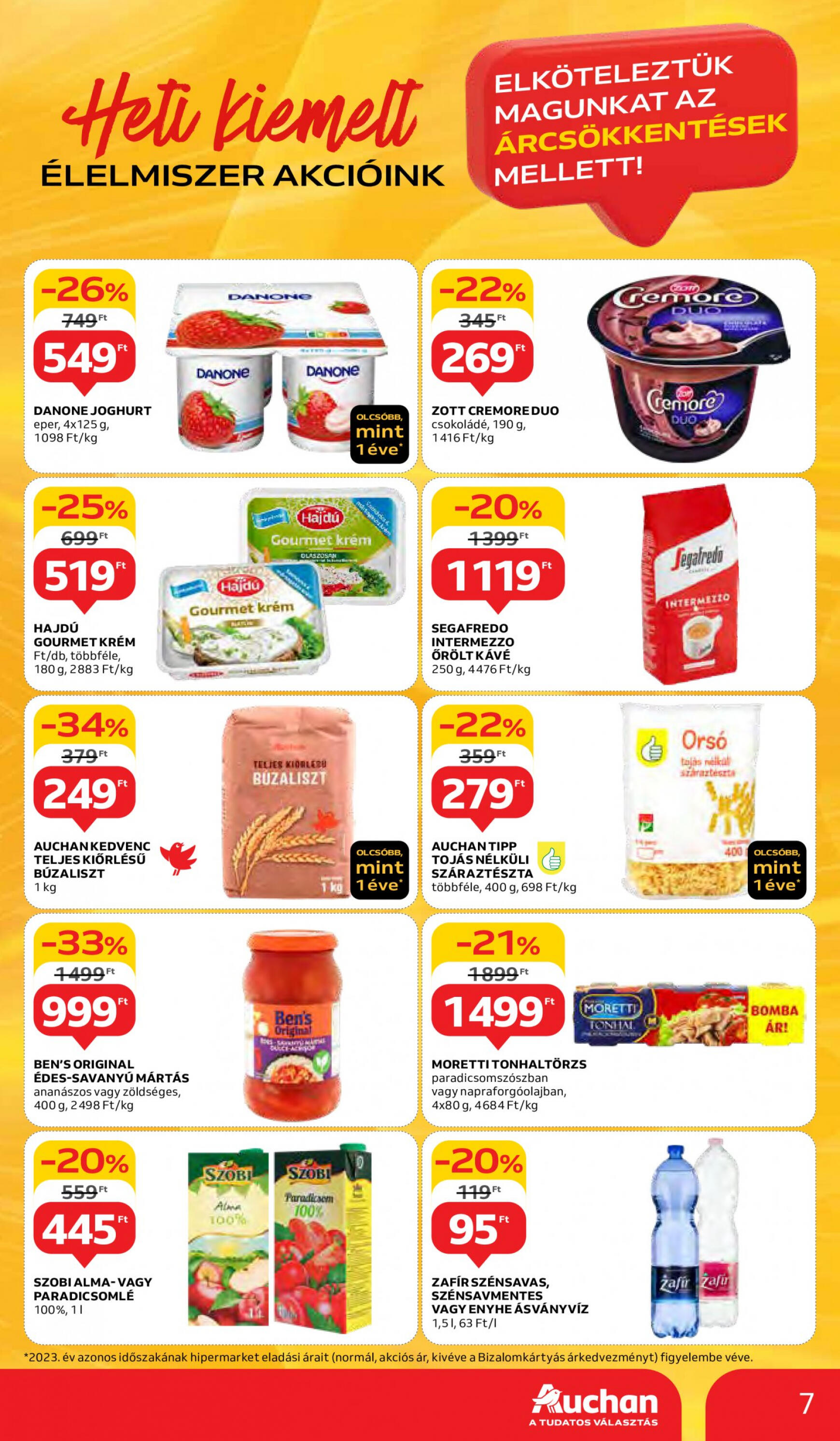 auchan - Aktuális újság Auchan 05.02. - 05.08. - page: 7