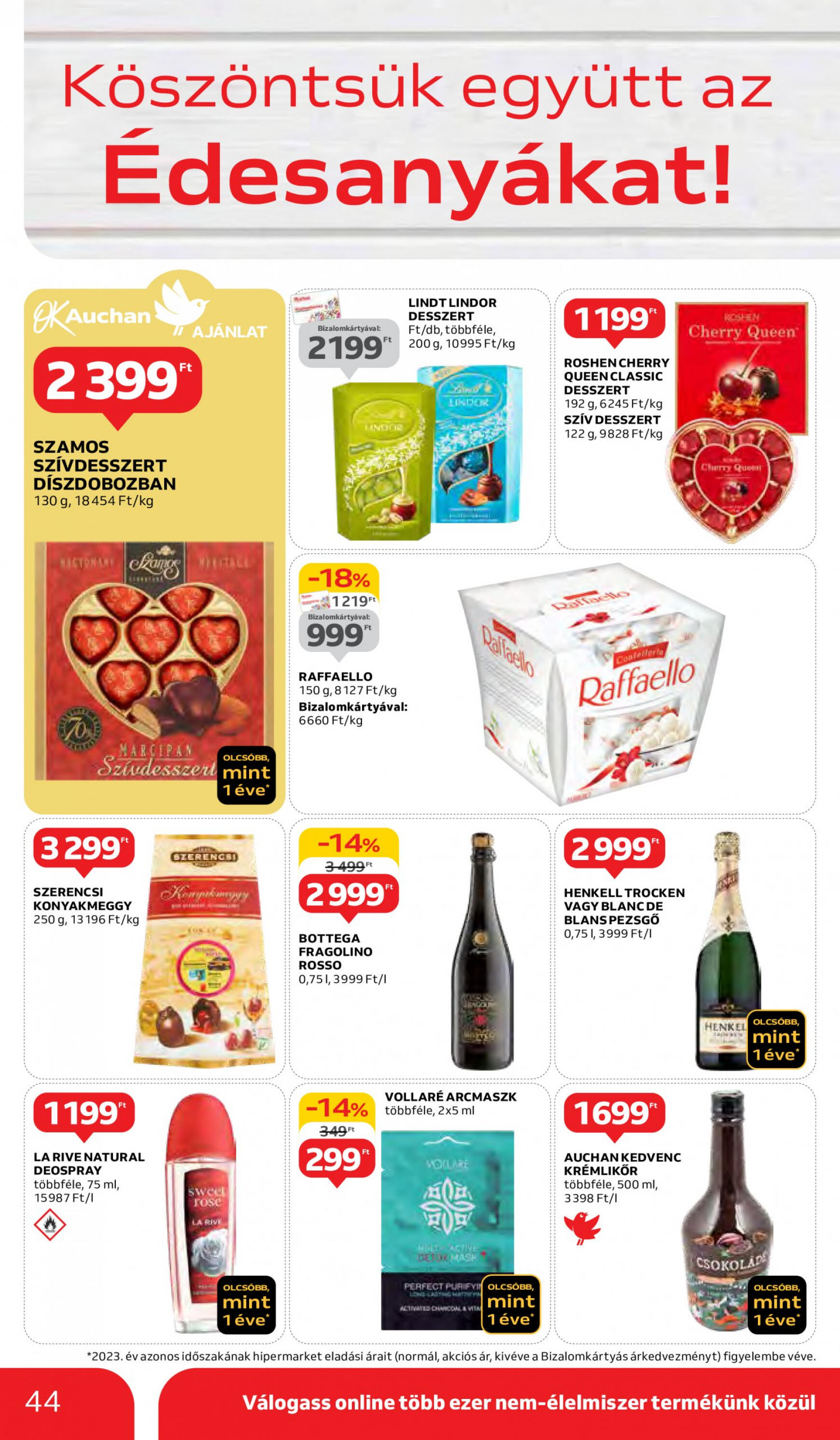auchan - Aktuális újság Auchan 05.02. - 05.08. - page: 44