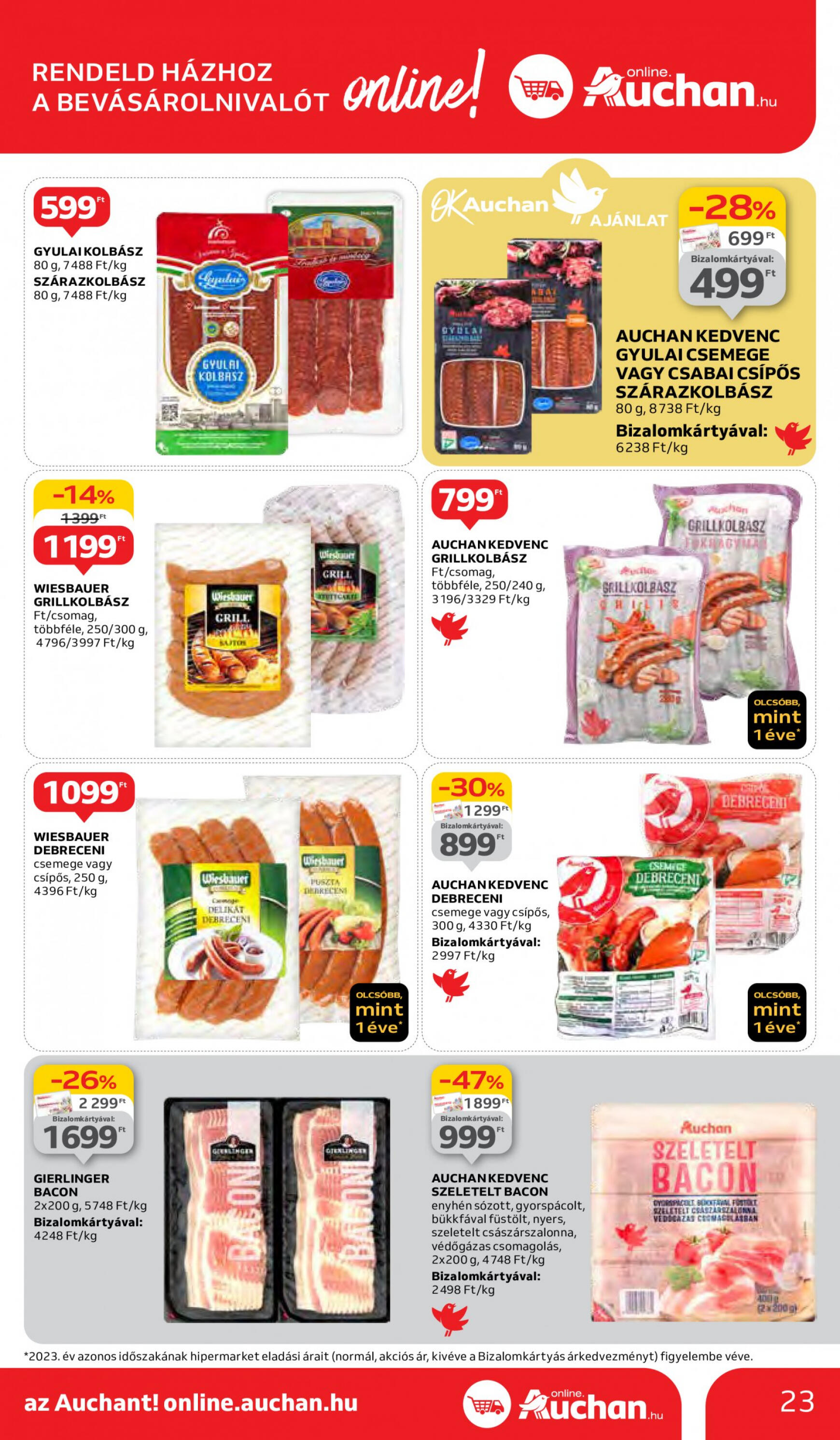 auchan - Aktuális újság Auchan 05.02. - 05.08. - page: 23