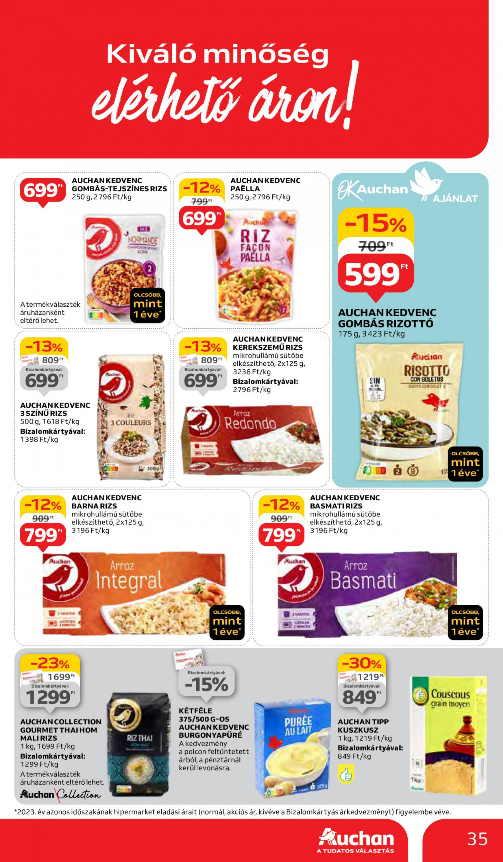 auchan - Aktuális újság Auchan 05.02. - 05.08. - page: 35