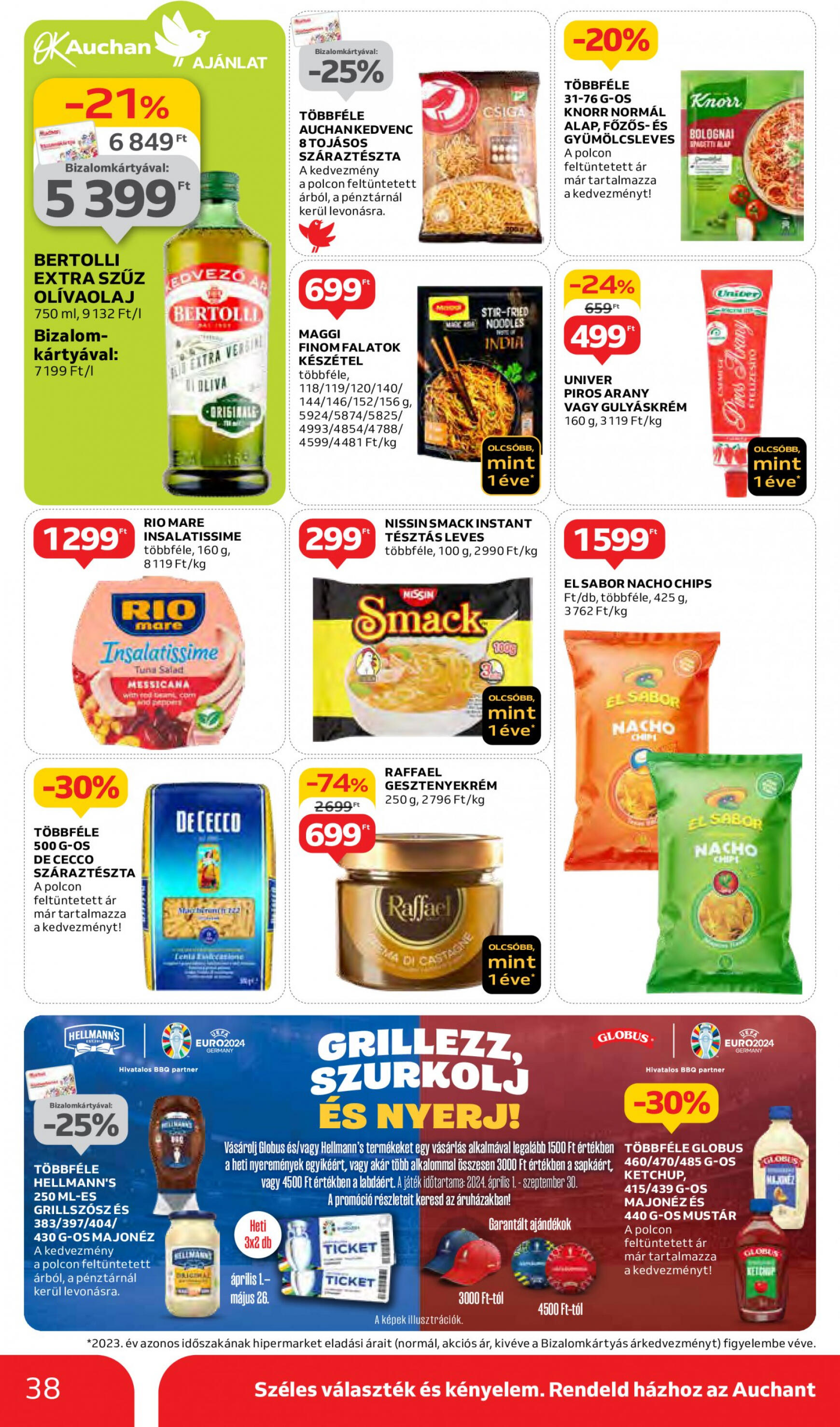 auchan - Aktuális újság Auchan 05.02. - 05.08. - page: 38