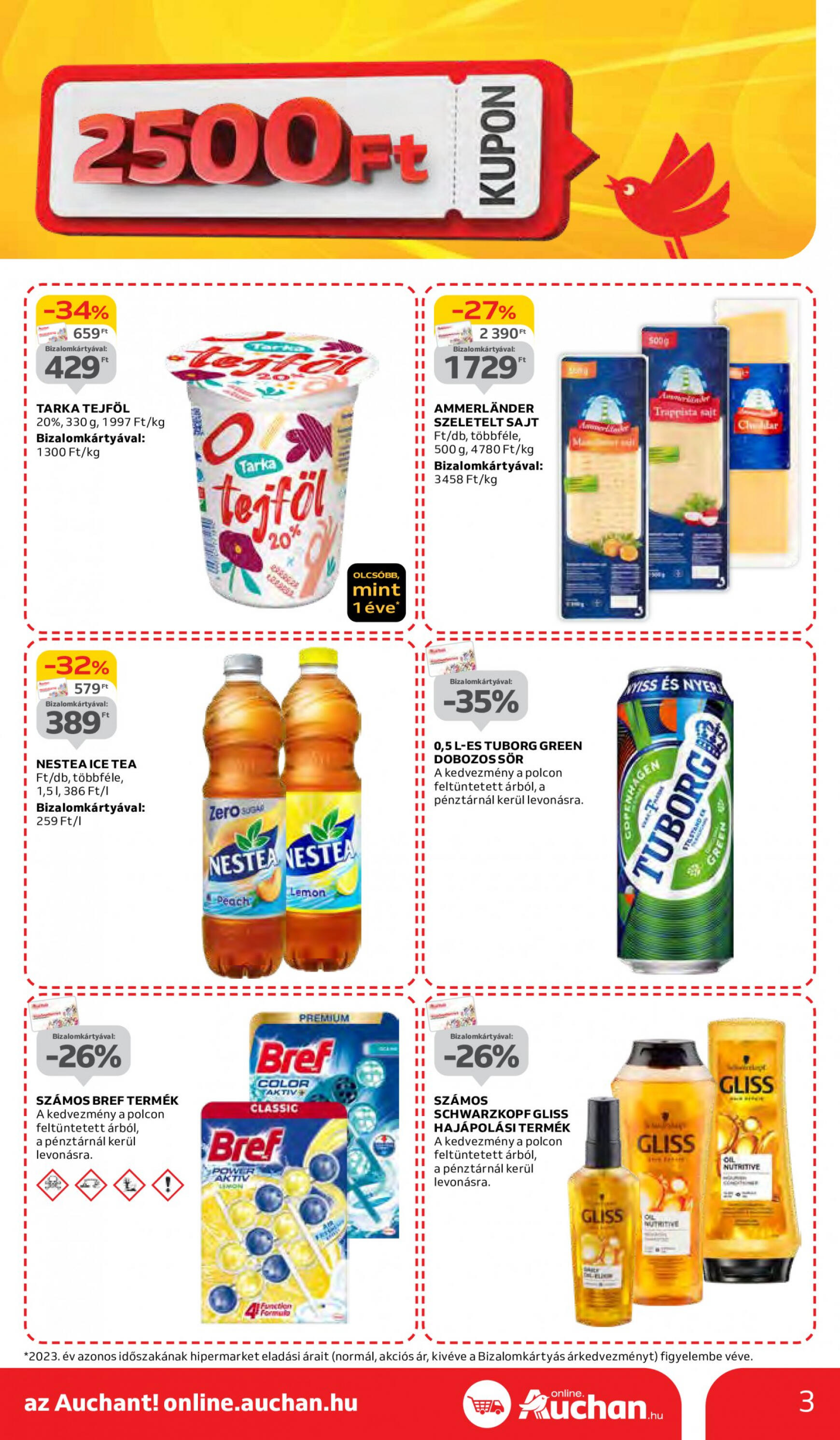 auchan - Aktuális újság Auchan 05.02. - 05.08. - page: 3