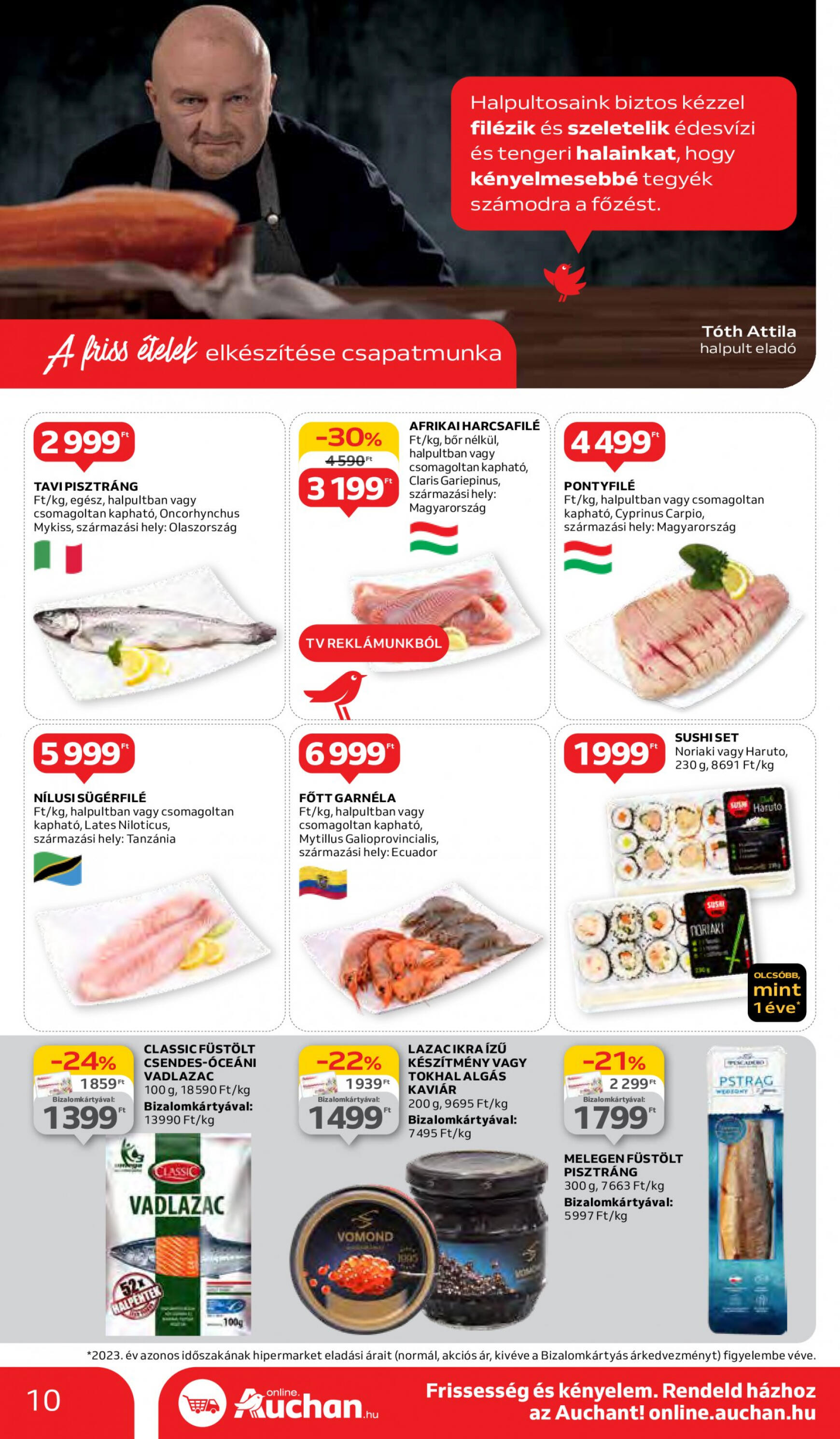 auchan - Aktuális újság Auchan 05.02. - 05.08. - page: 10