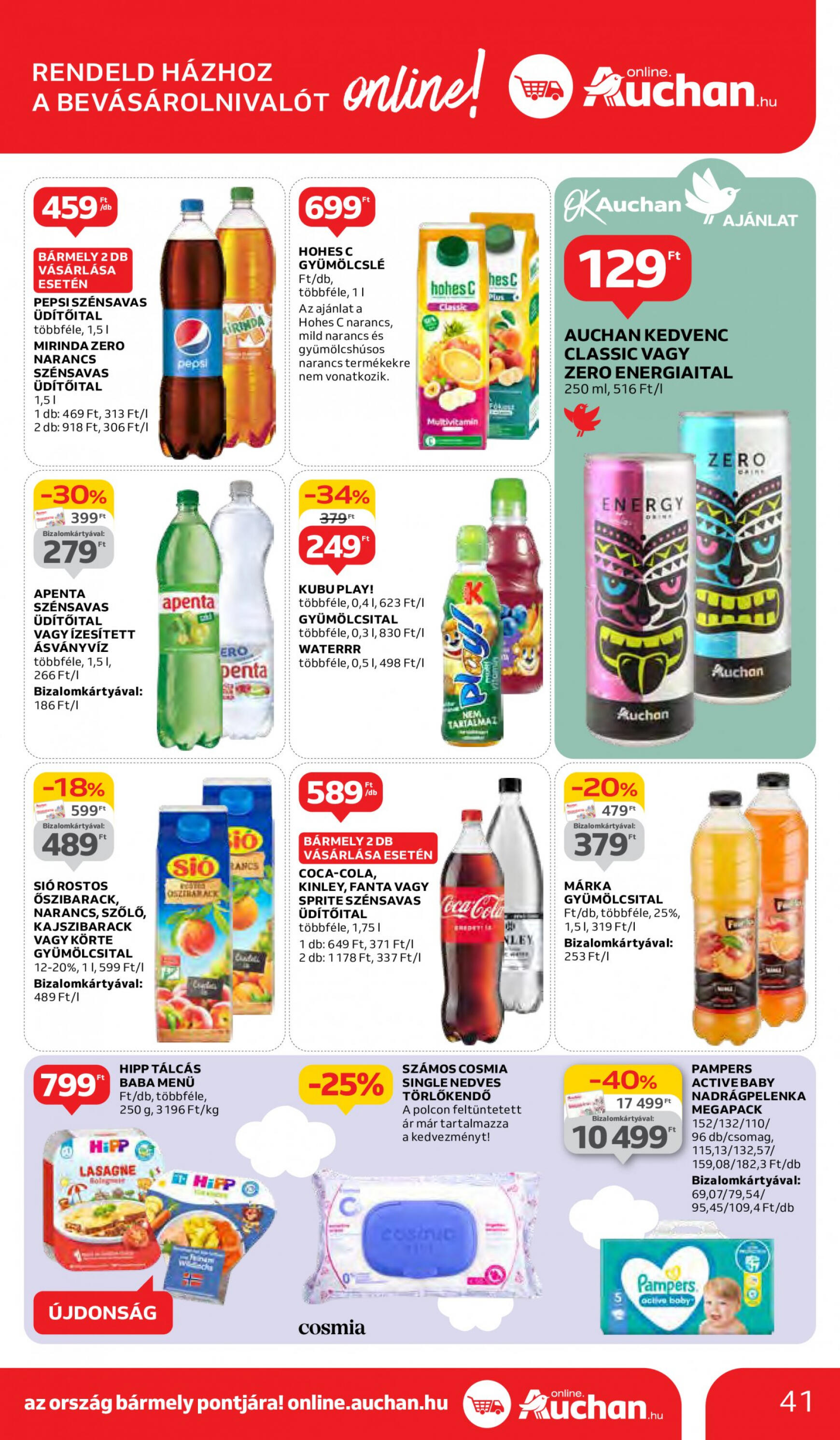 auchan - Aktuális újság Auchan 05.02. - 05.08. - page: 41