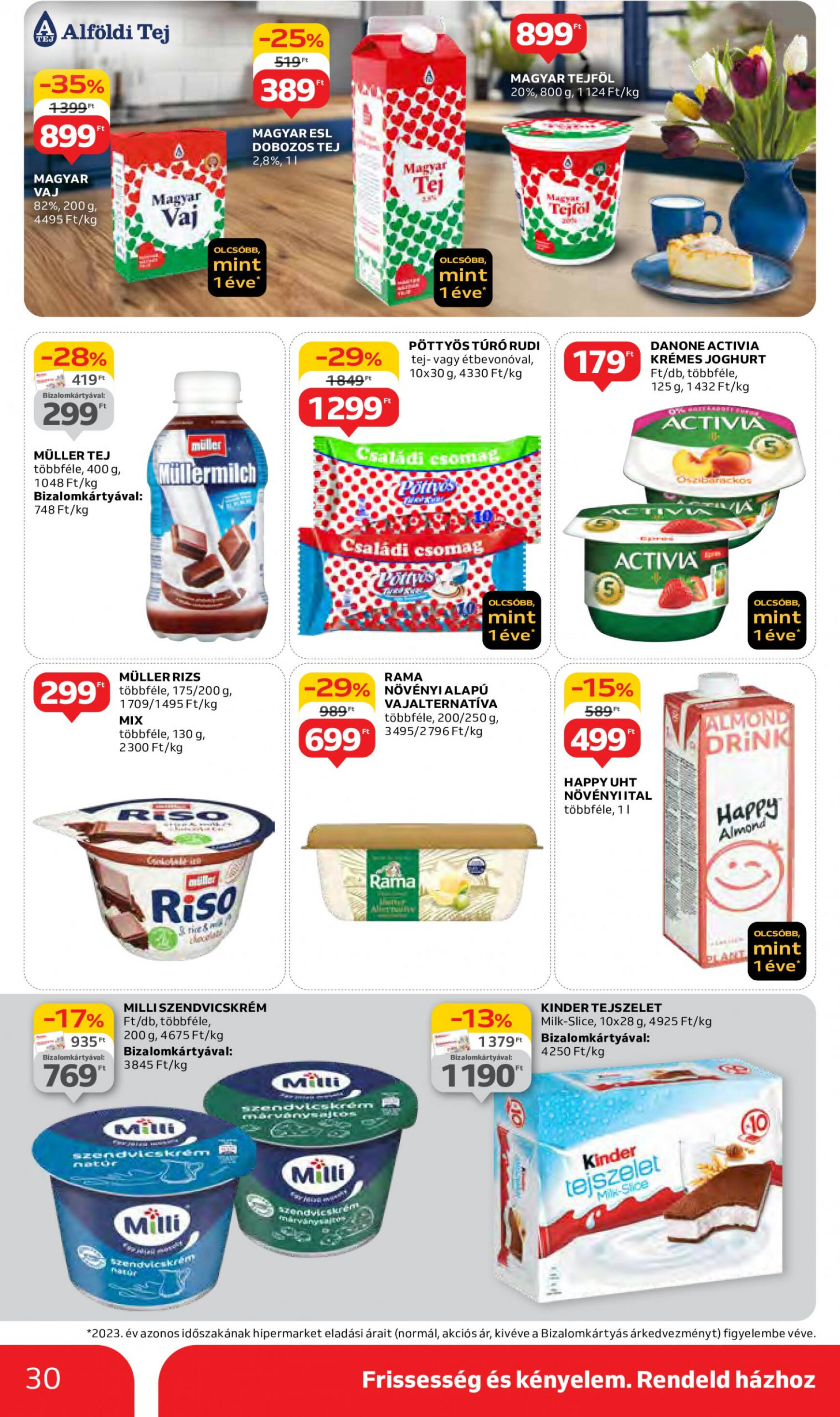 auchan - Aktuális újság Auchan 05.02. - 05.08. - page: 30
