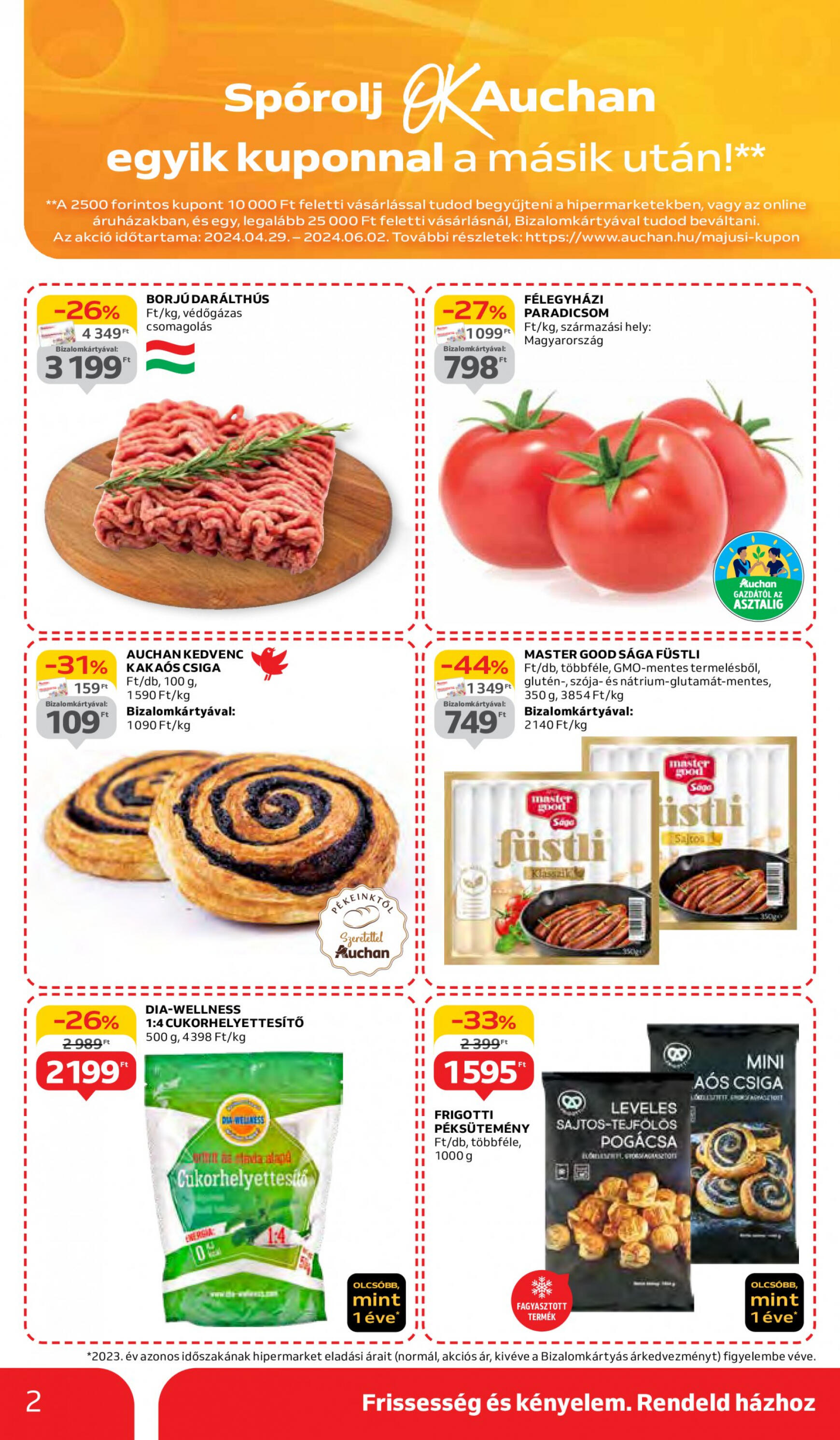 auchan - Aktuális újság Auchan 05.02. - 05.08. - page: 2