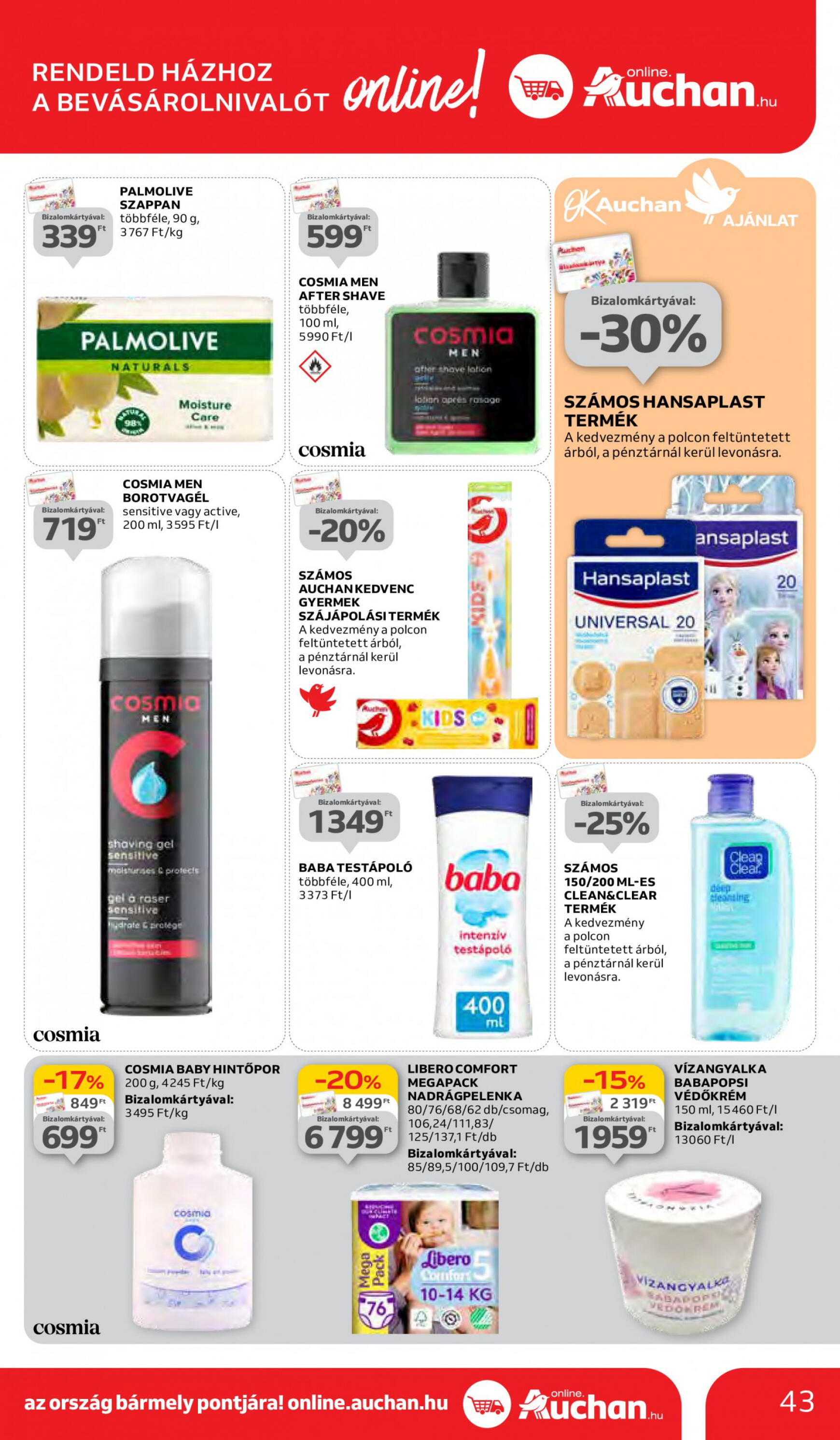 auchan - Aktuális újság Auchan 05.02. - 05.08. - page: 43
