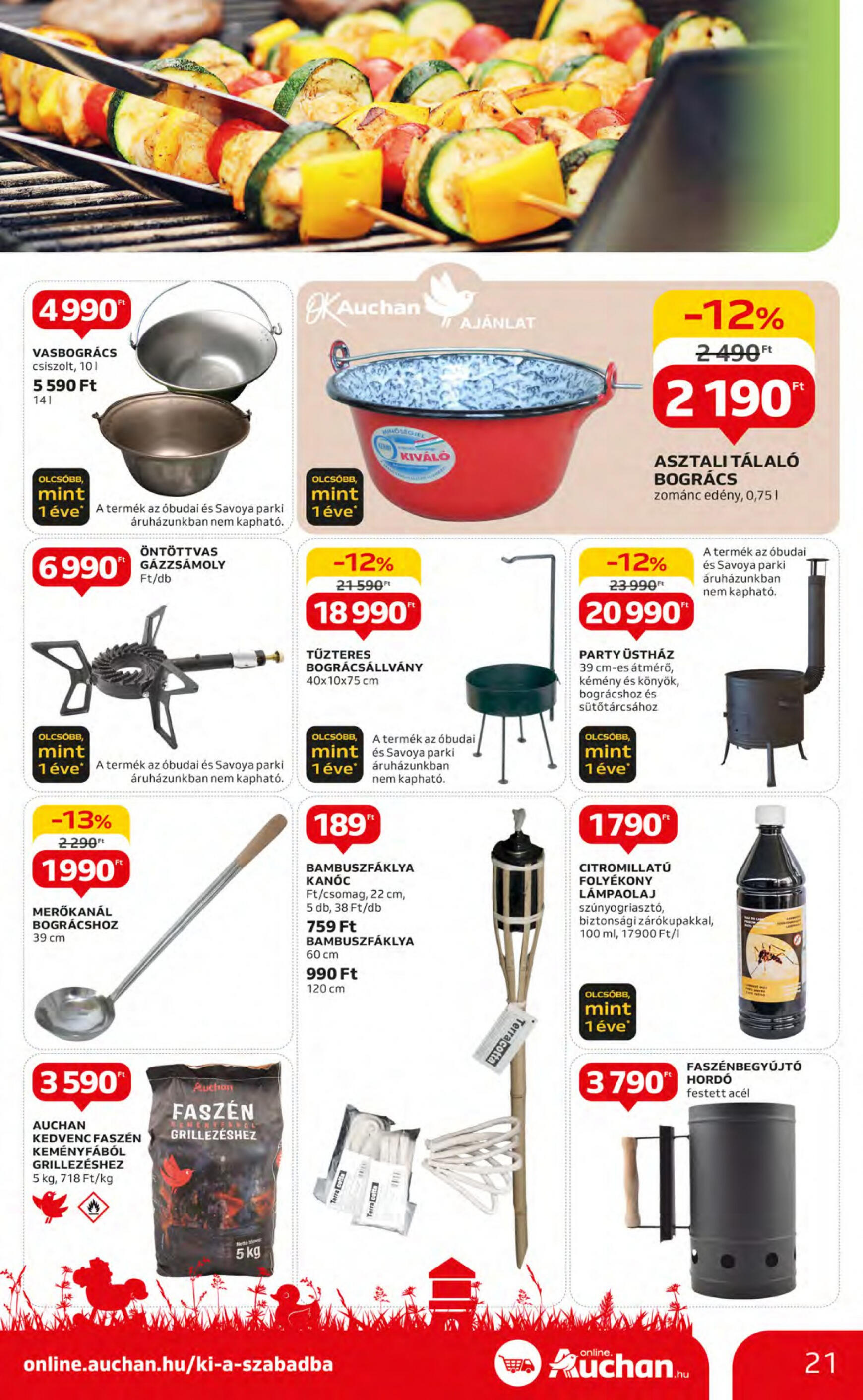 auchan - Aktuális újság Auchan - 05.02. - 05.22. - page: 21