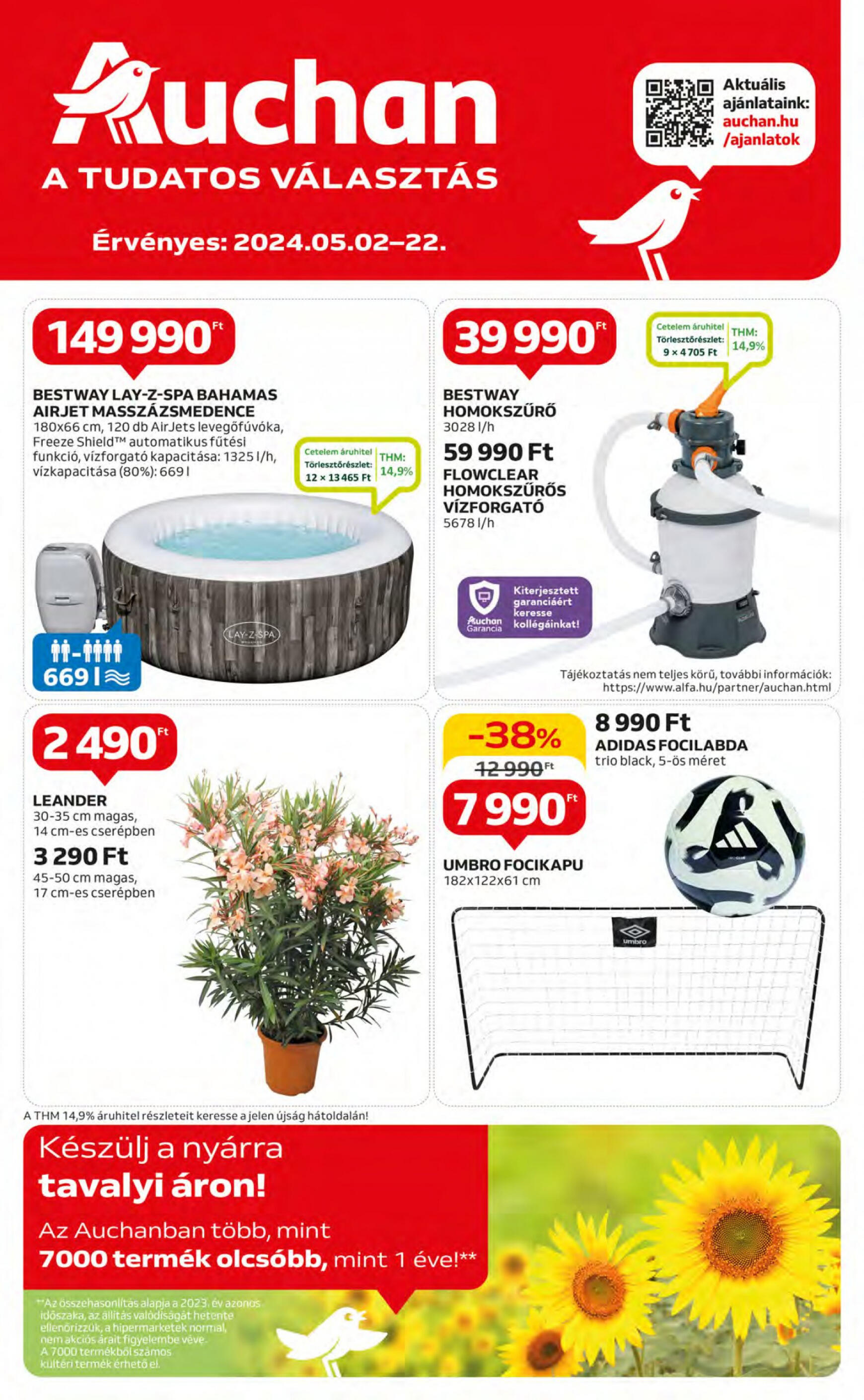 auchan - Aktuális újság Auchan - 05.02. - 05.22. - page: 1