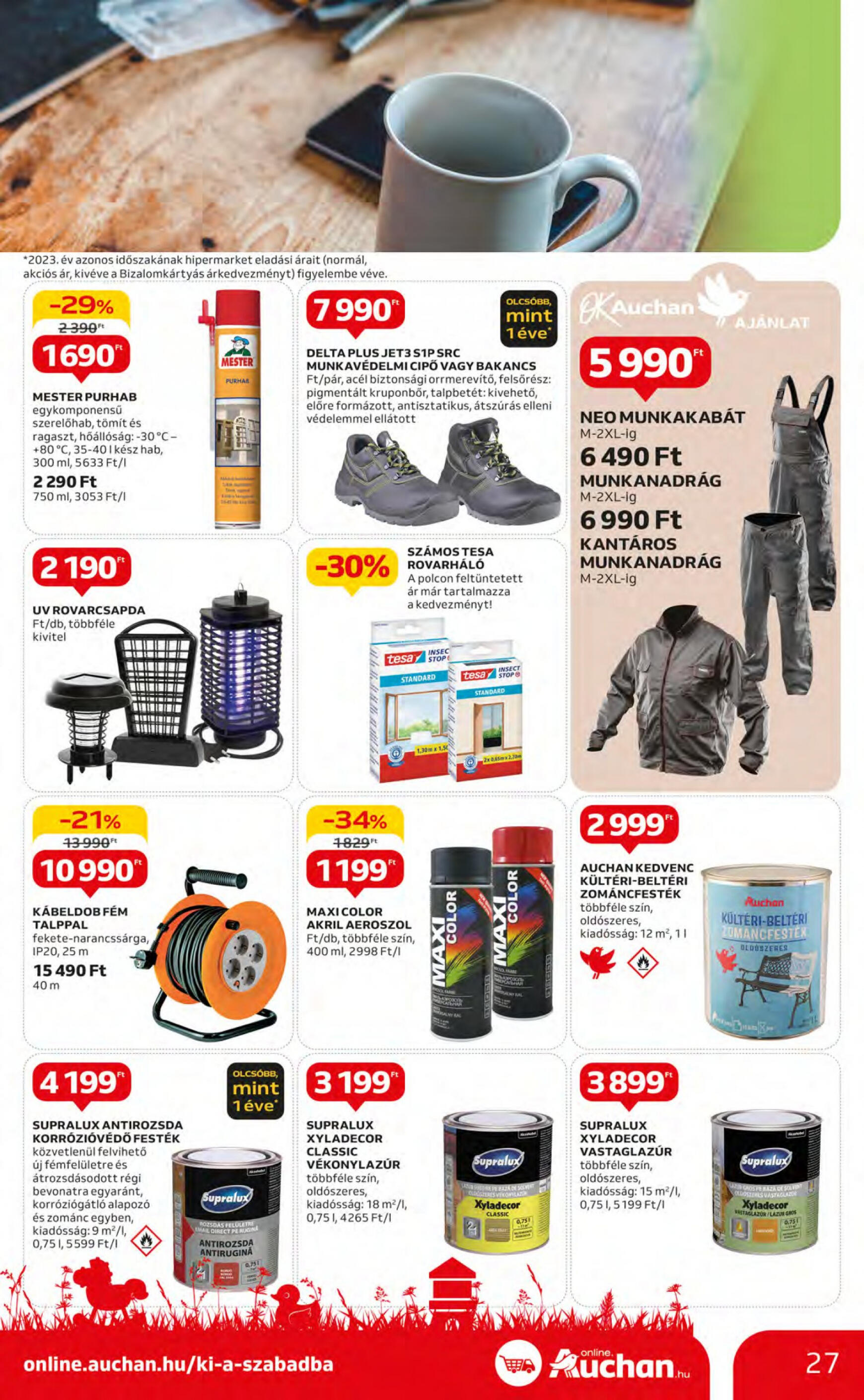 auchan - Aktuális újság Auchan - 05.02. - 05.22. - page: 27