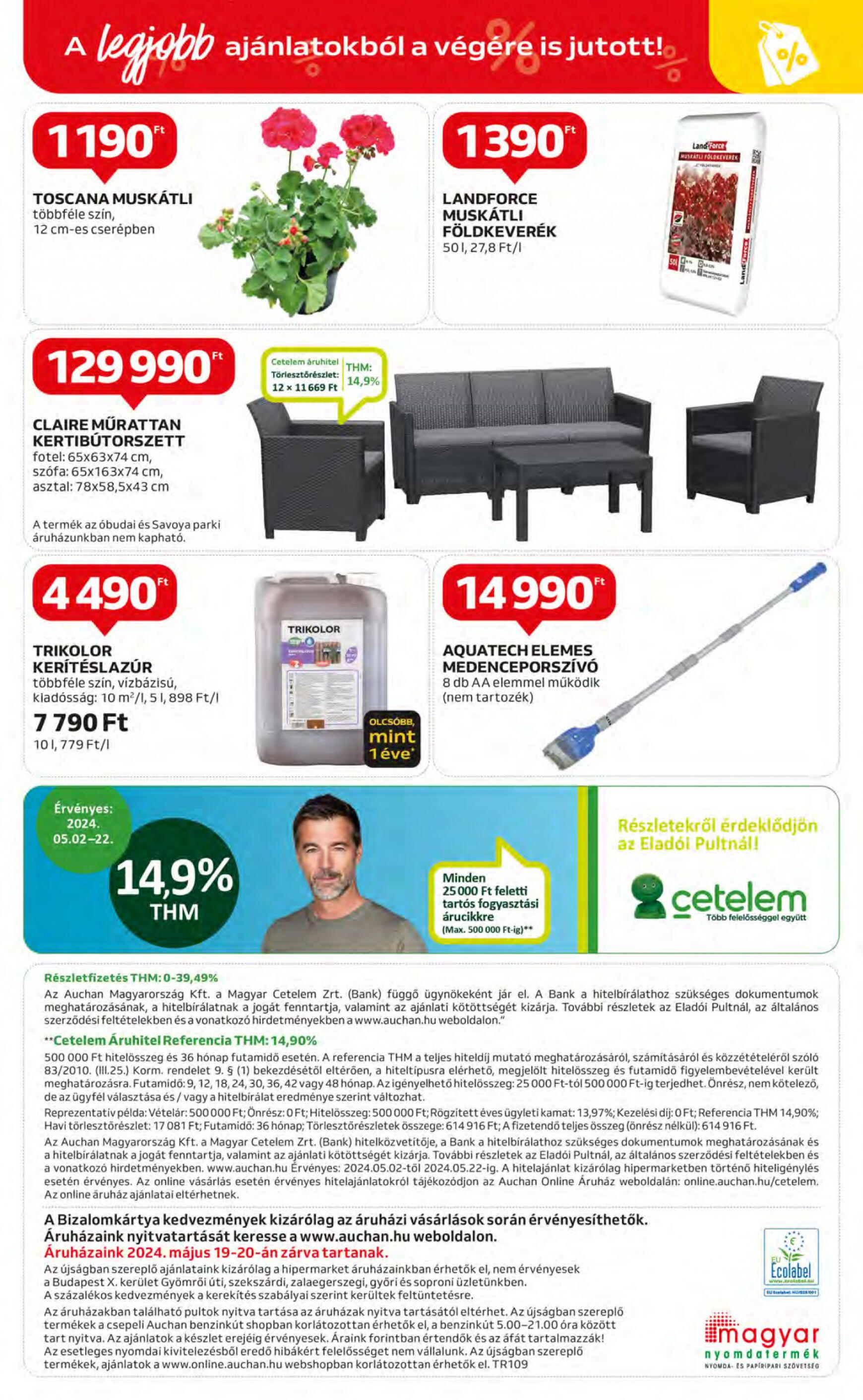 auchan - Aktuális újság Auchan - 05.02. - 05.22. - page: 28