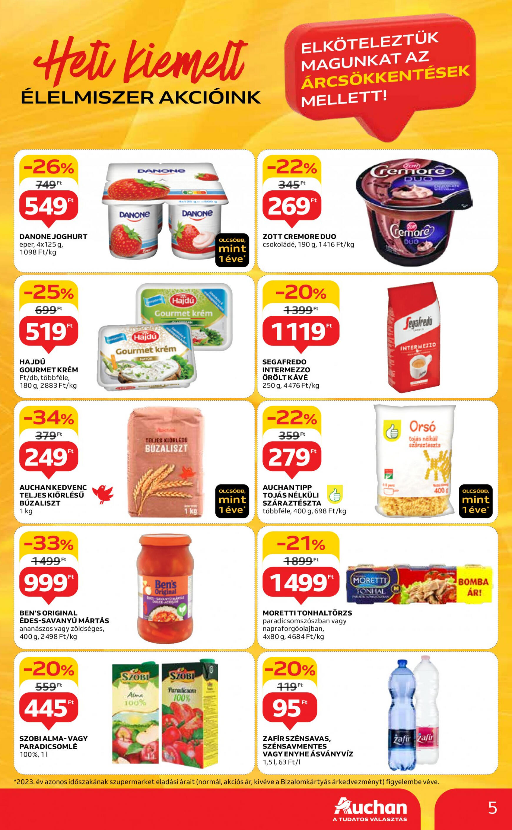 auchan - Aktuális újság Auchan szupermarket 05.02. - 05.08. - page: 5