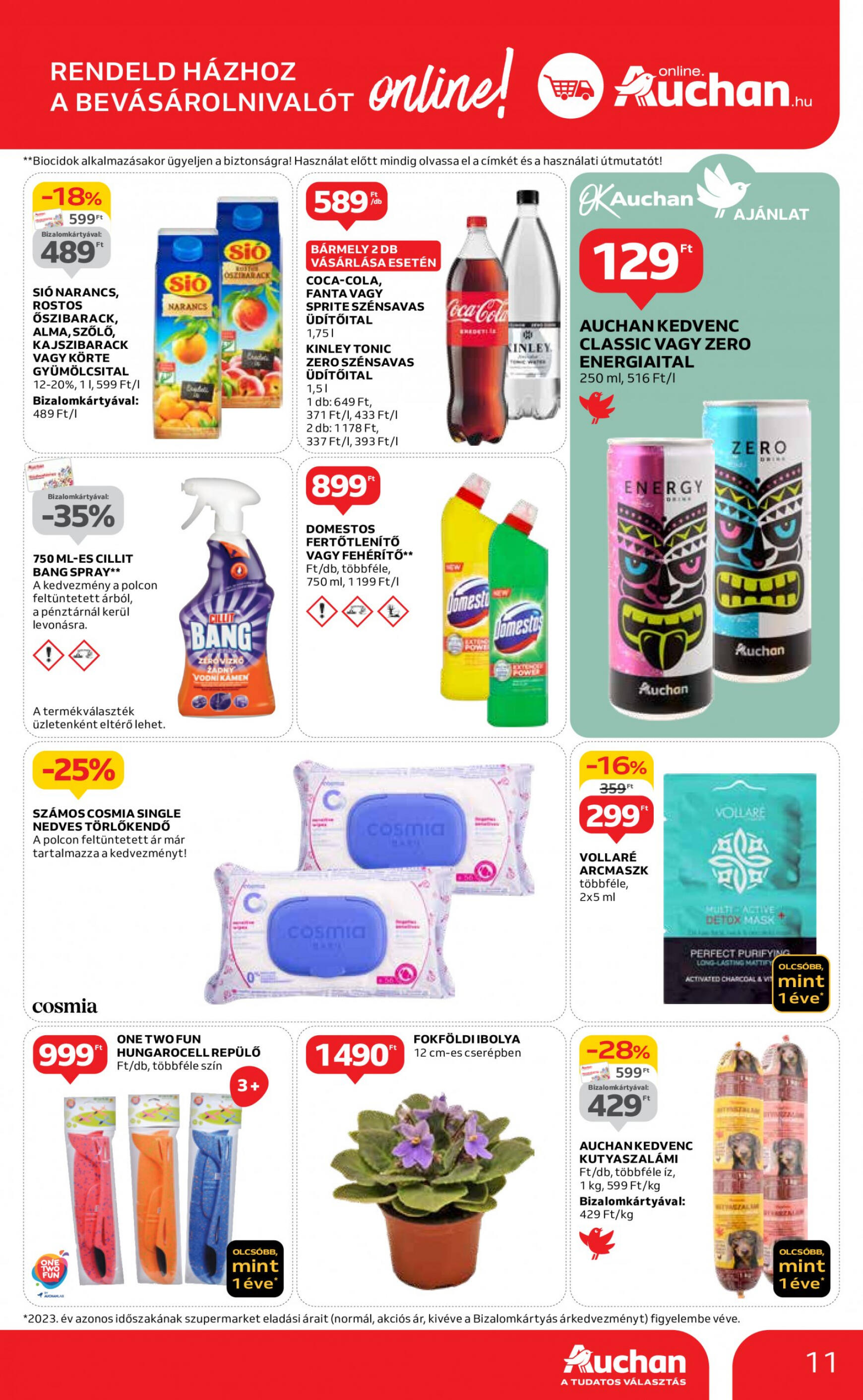 auchan - Aktuális újság Auchan szupermarket 05.02. - 05.08. - page: 11