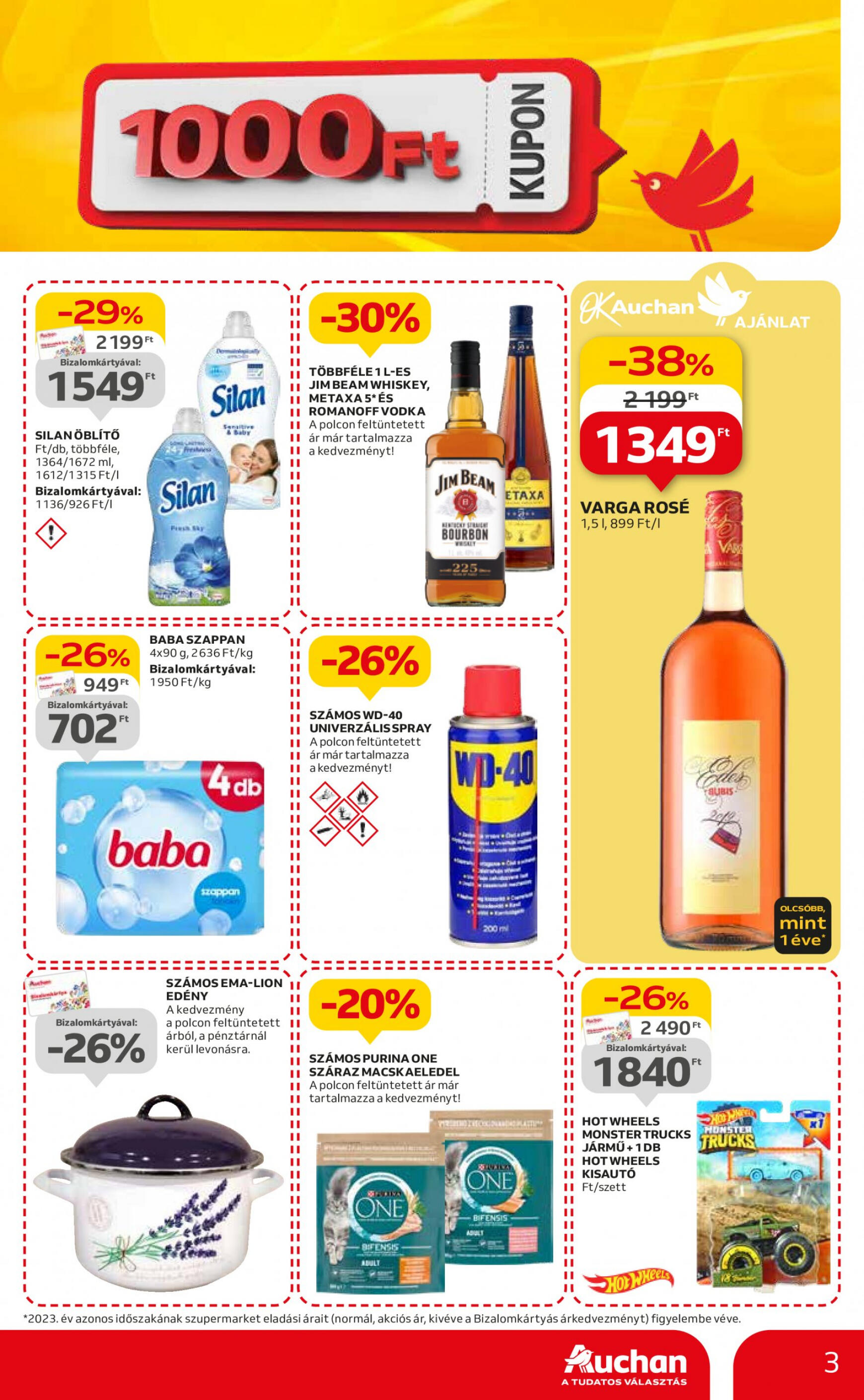 auchan - Aktuális újság Auchan szupermarket 05.09. - 05.15. - page: 3