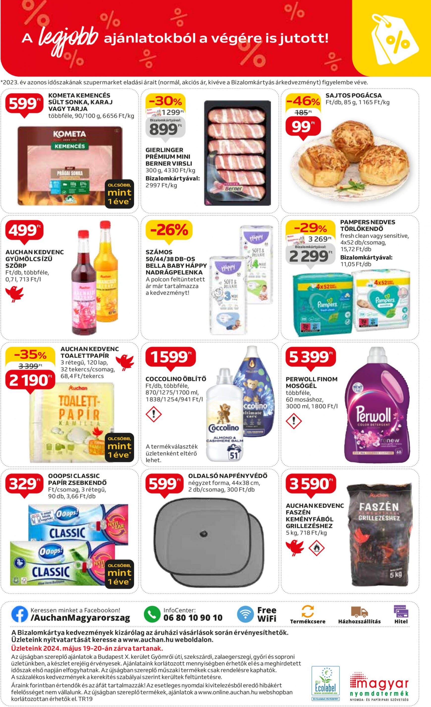 auchan - Aktuális újság Auchan szupermarket 05.09. - 05.15. - page: 12