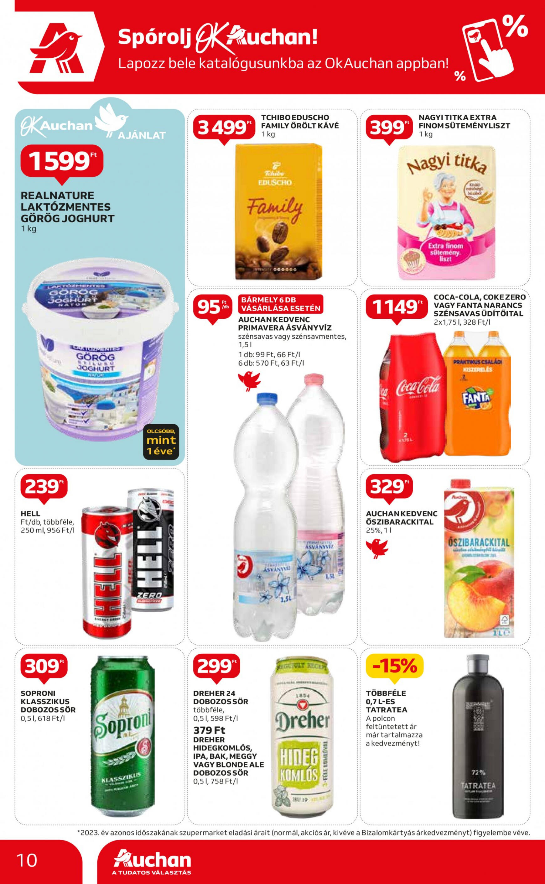 auchan - Aktuális újság Auchan szupermarket 05.09. - 05.15. - page: 10