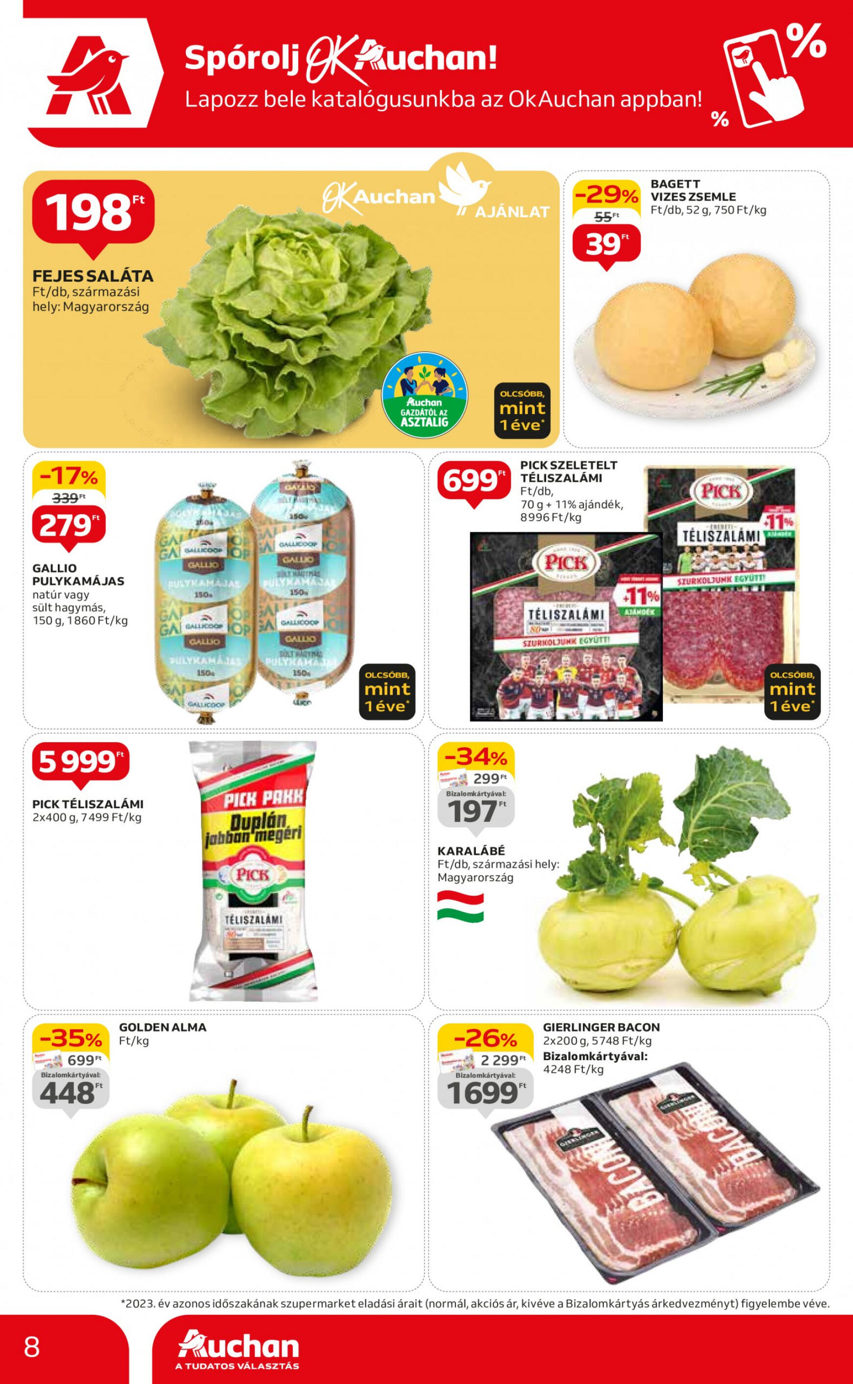 auchan - Aktuális újság Auchan szupermarket 05.09. - 05.15. - page: 8
