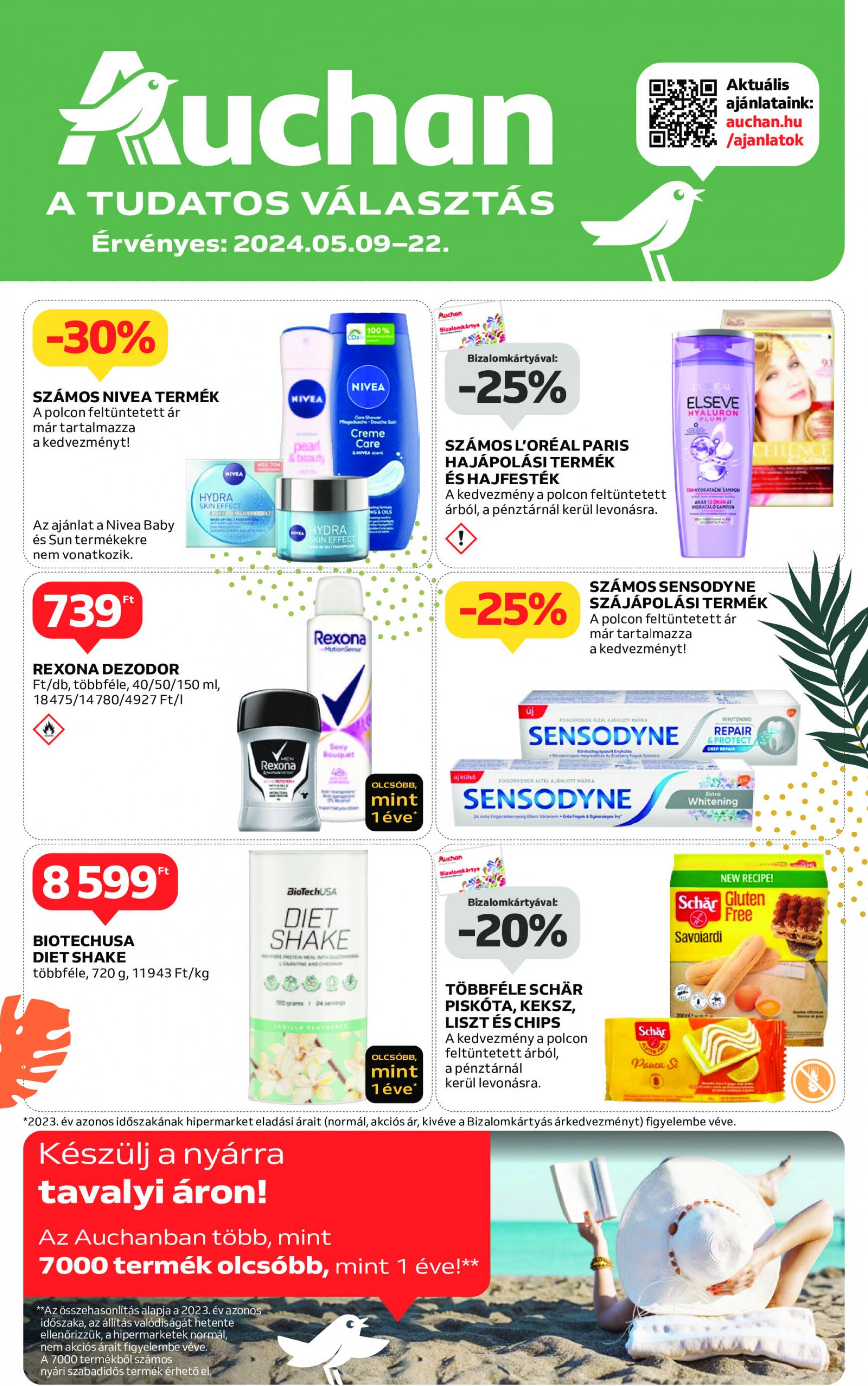 auchan - Aktuális újság Auchan 05.09. - 05.22. - page: 1