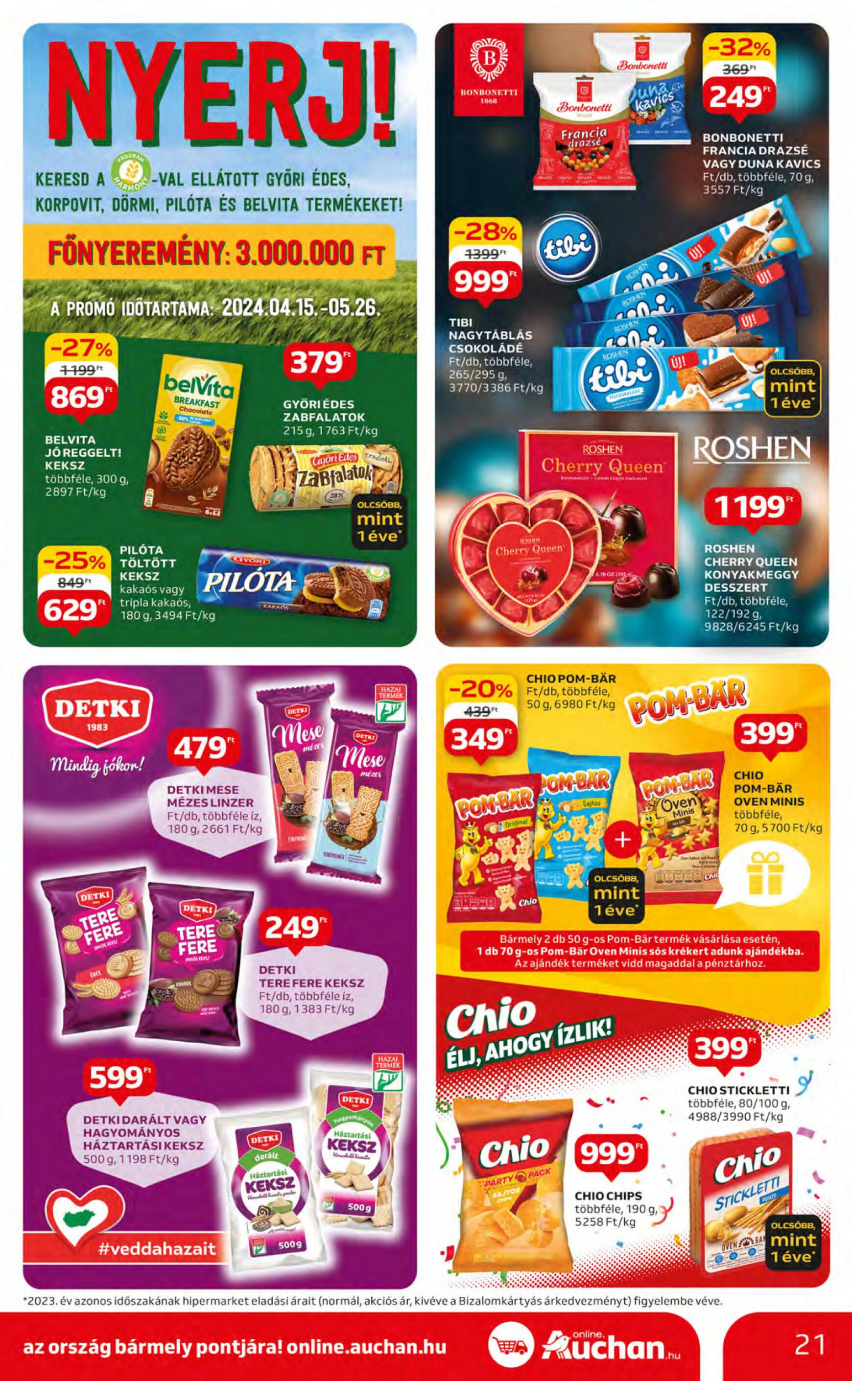 auchan - Aktuális újság Auchan 05.09. - 05.15. - page: 21
