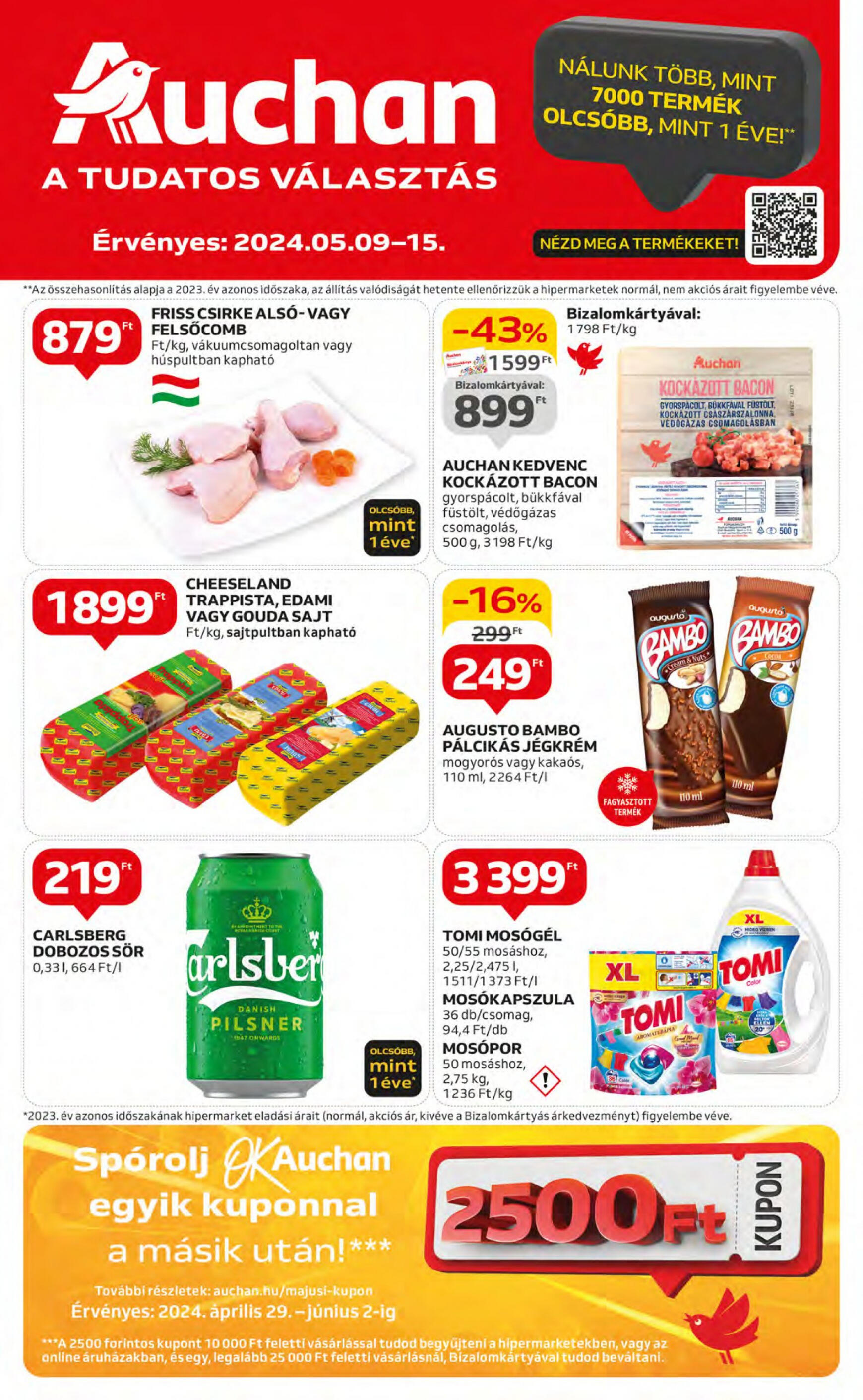 auchan - Aktuális újság Auchan 05.09. - 05.15. - page: 1