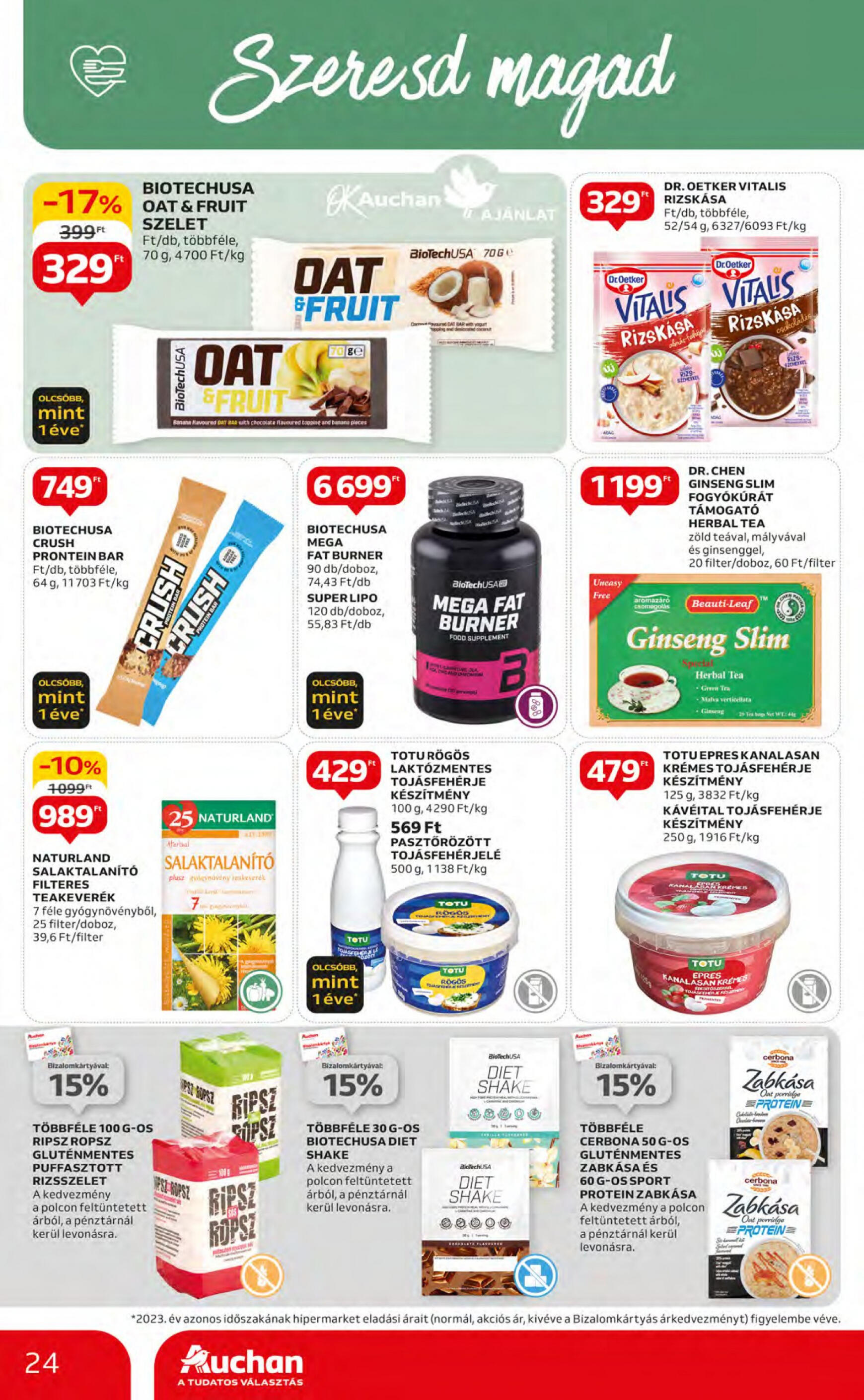 auchan - Aktuális újság Auchan 05.09. - 05.15. - page: 24