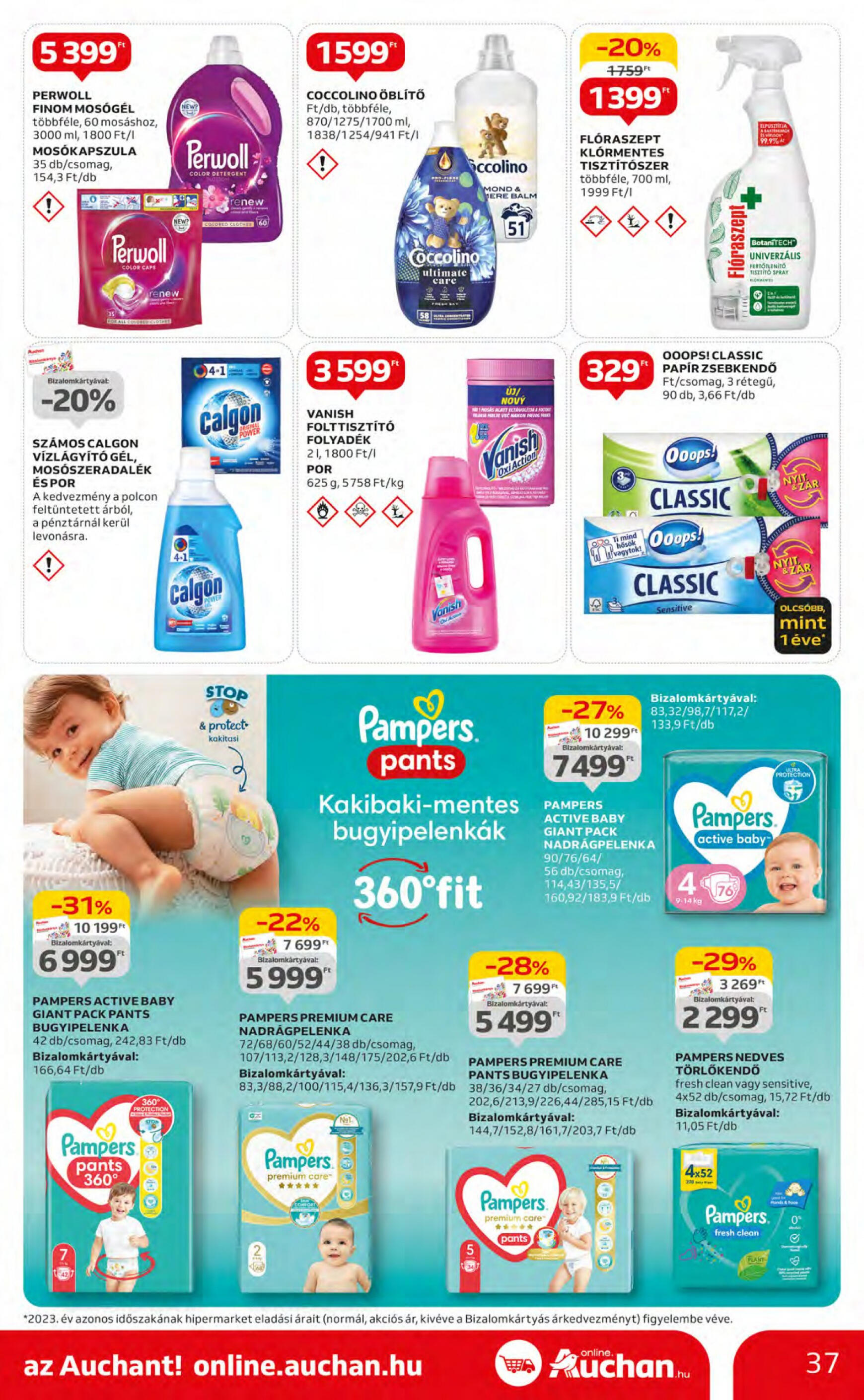 auchan - Aktuális újság Auchan 05.09. - 05.15. - page: 37