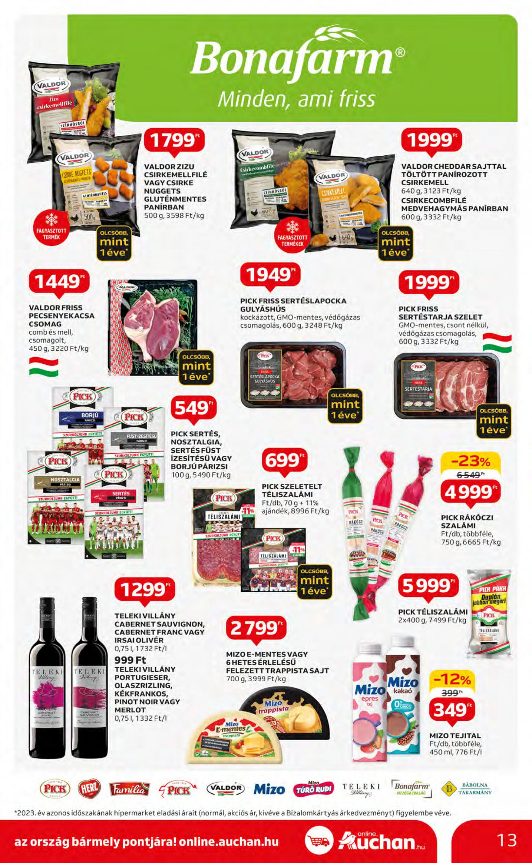 auchan - Aktuális újság Auchan 05.09. - 05.15. - page: 13