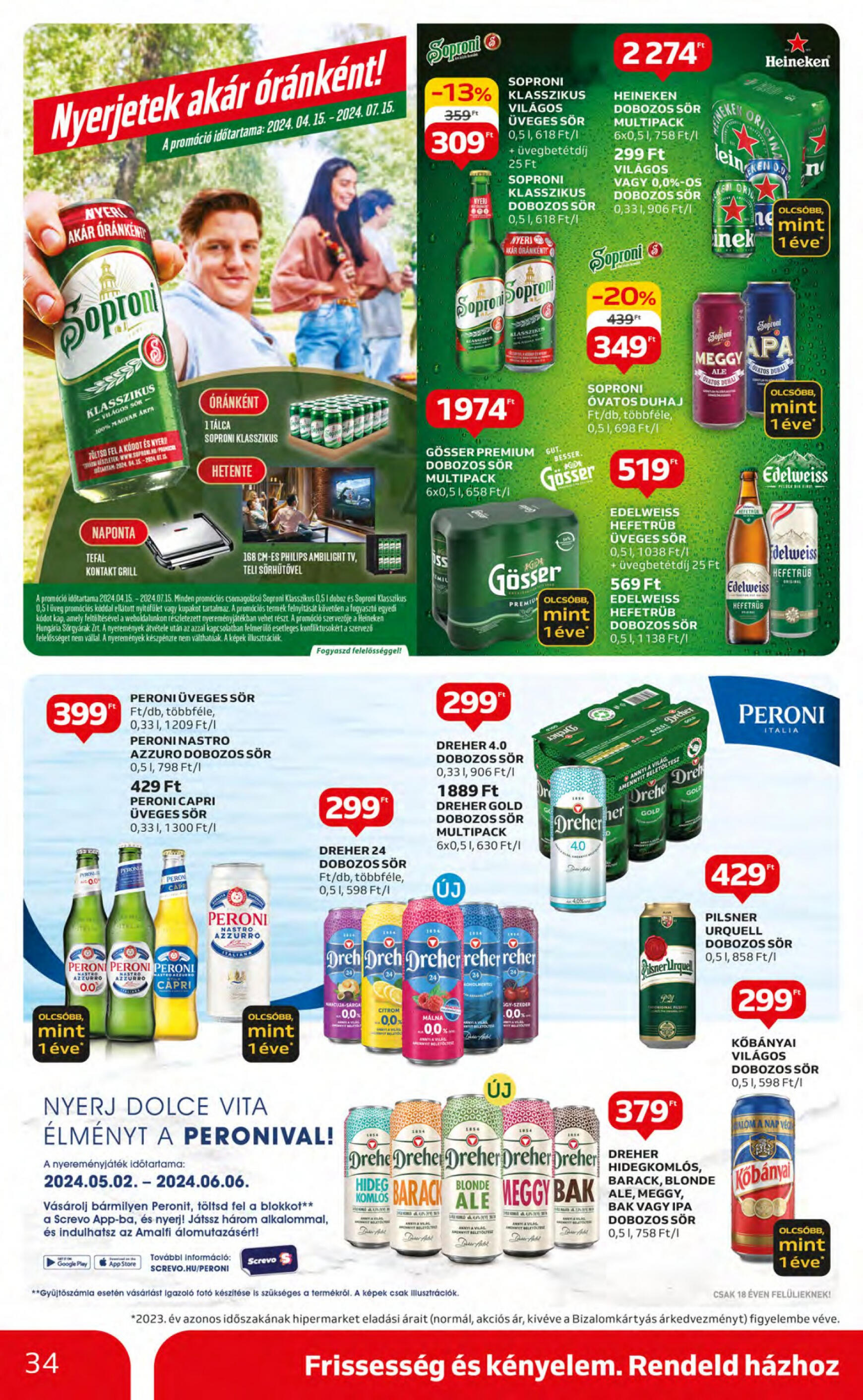auchan - Aktuális újság Auchan 05.09. - 05.15. - page: 34