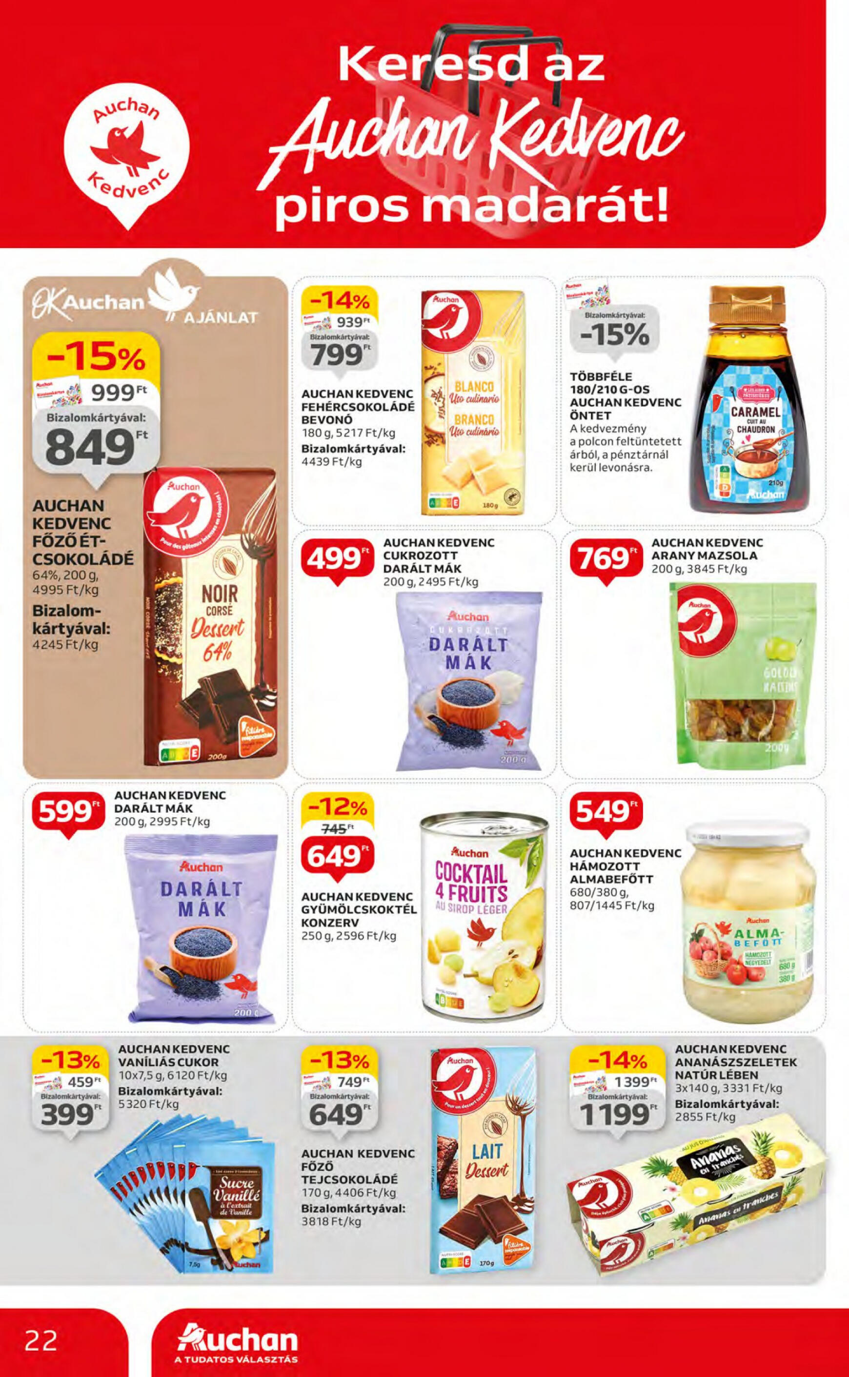 auchan - Aktuális újság Auchan 05.09. - 05.15. - page: 22