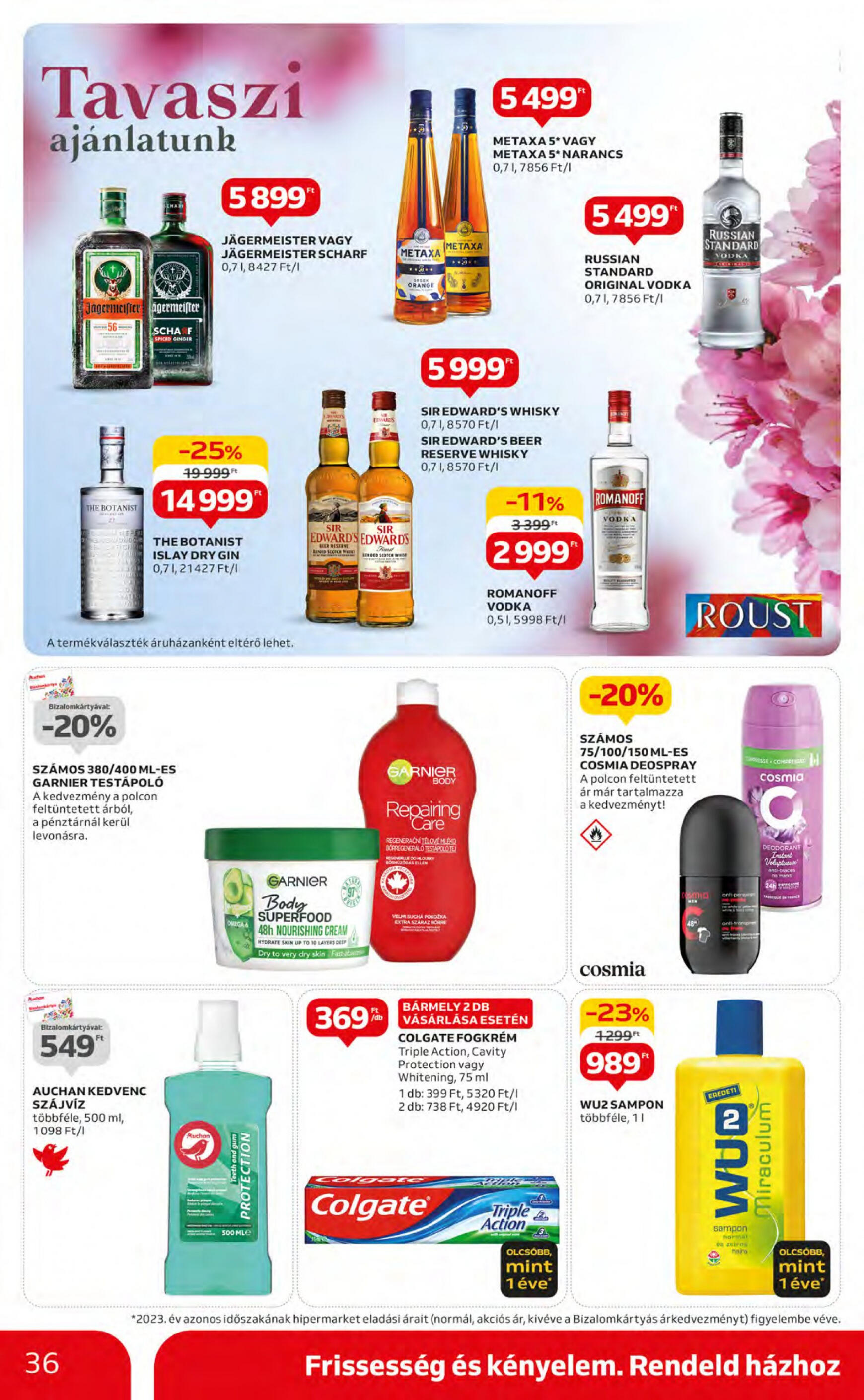 auchan - Aktuális újság Auchan 05.09. - 05.15. - page: 36