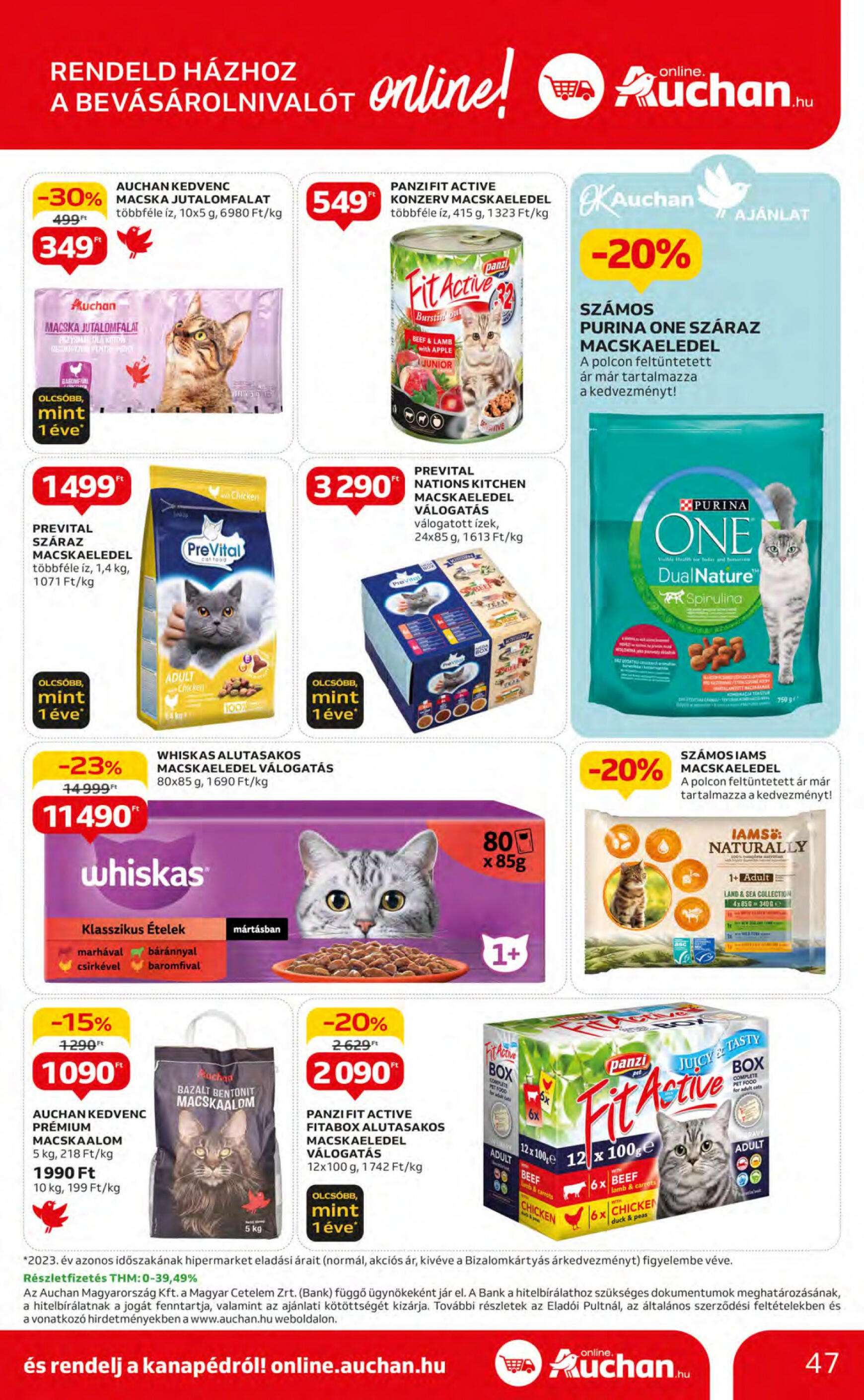 auchan - Aktuális újság Auchan 05.09. - 05.15. - page: 47