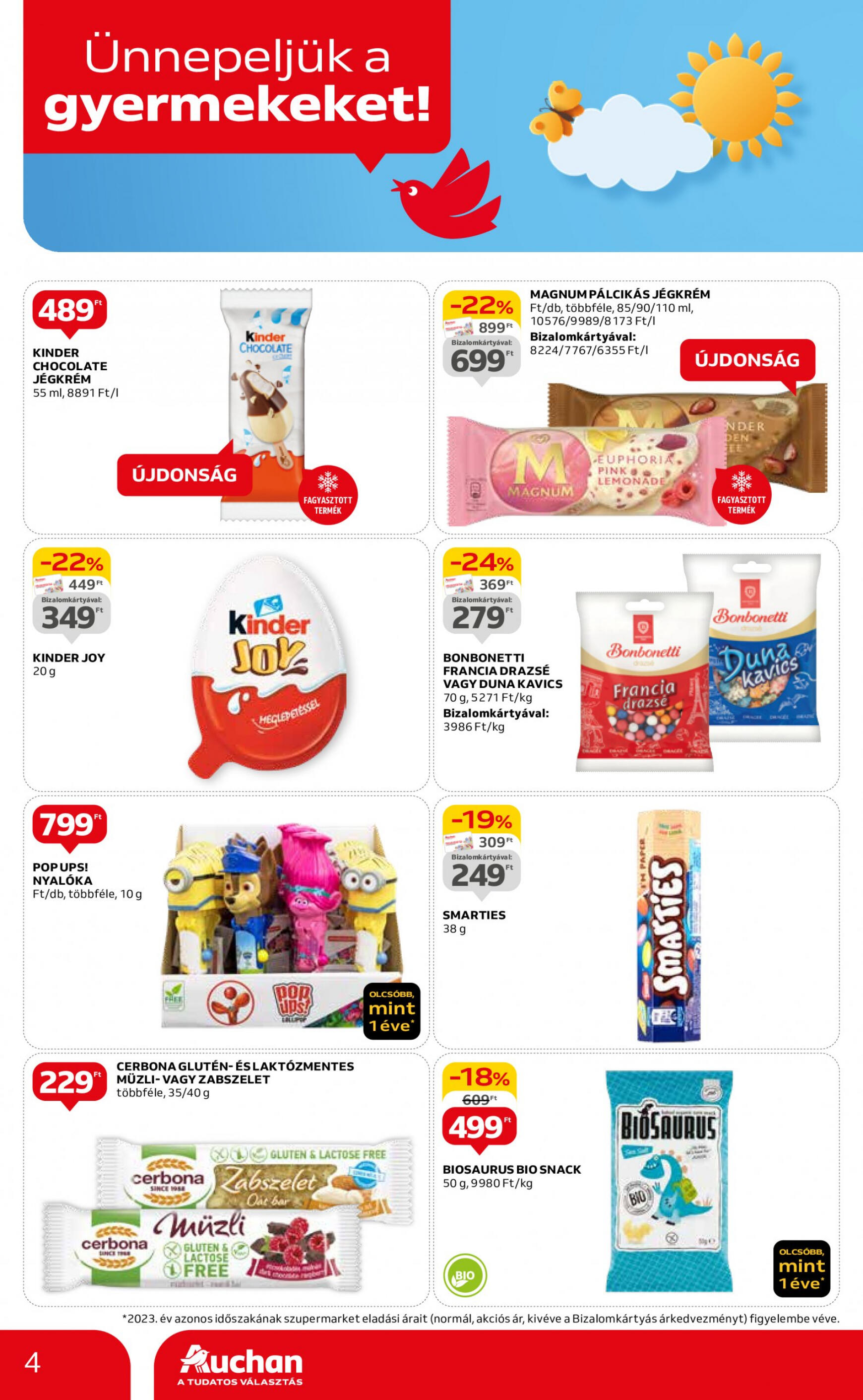 auchan - Aktuális újság Auchan szupermarket 05.16. - 05.22. - page: 4