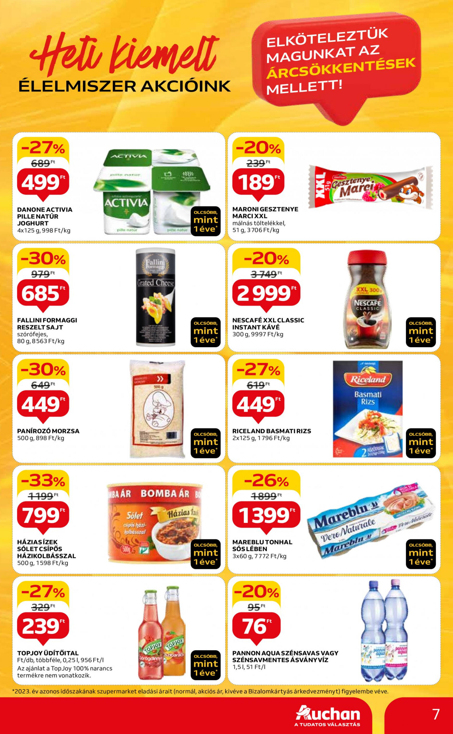 auchan - Aktuális újság Auchan szupermarket 05.16. - 05.22. - page: 7