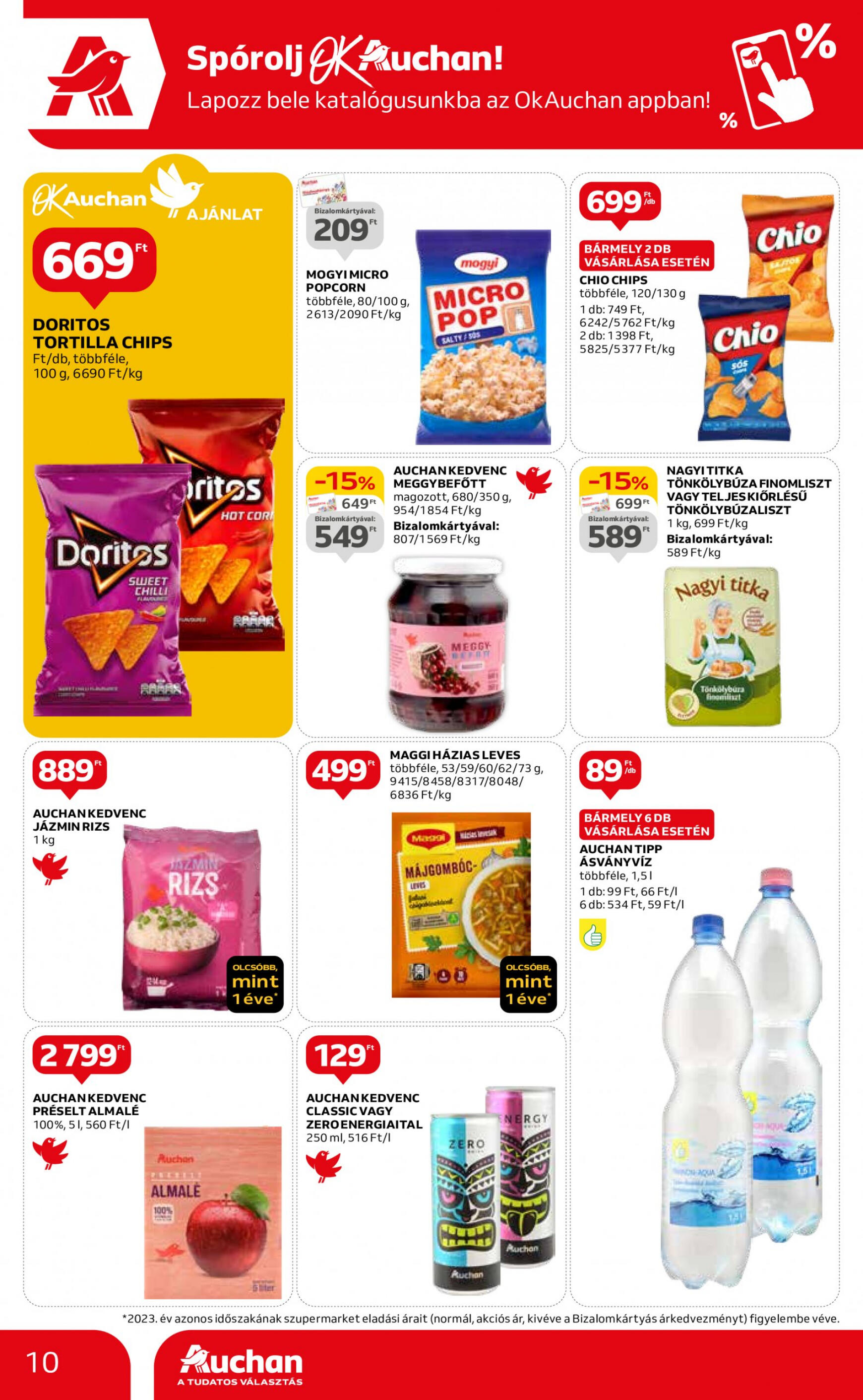 auchan - Aktuális újság Auchan szupermarket 05.16. - 05.22. - page: 10