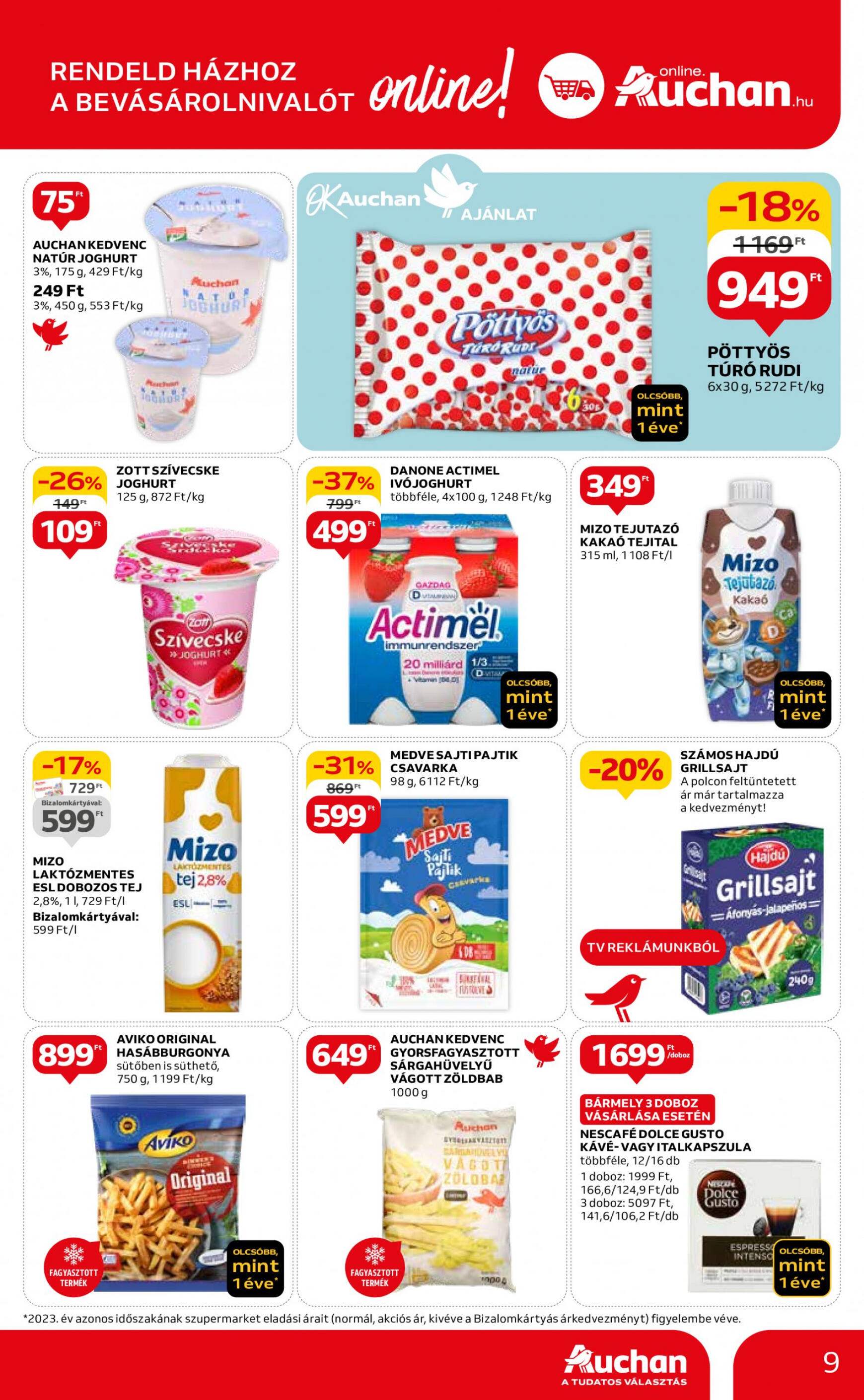 auchan - Aktuális újság Auchan szupermarket 05.16. - 05.22. - page: 9