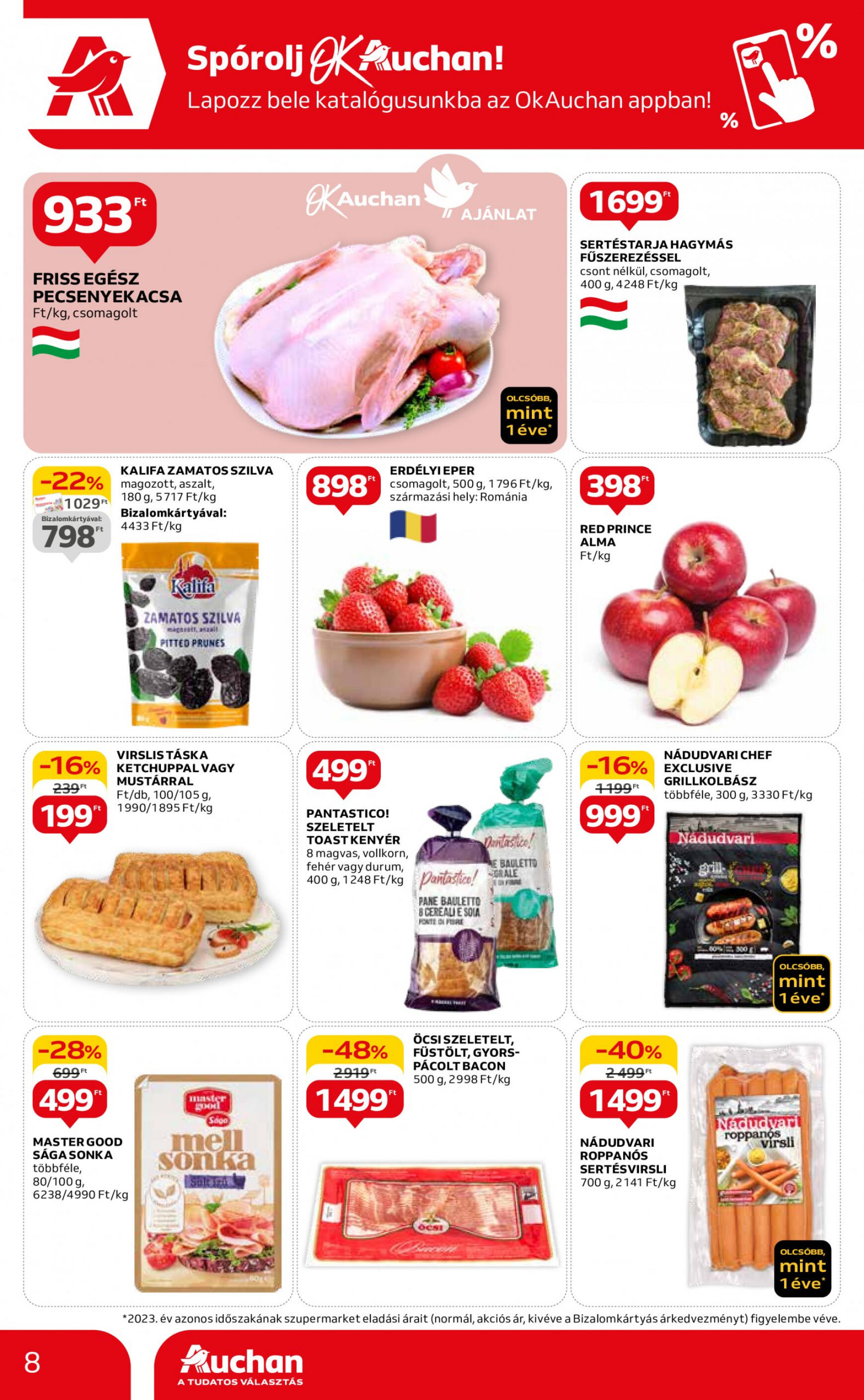 auchan - Aktuális újság Auchan szupermarket 05.16. - 05.22. - page: 8