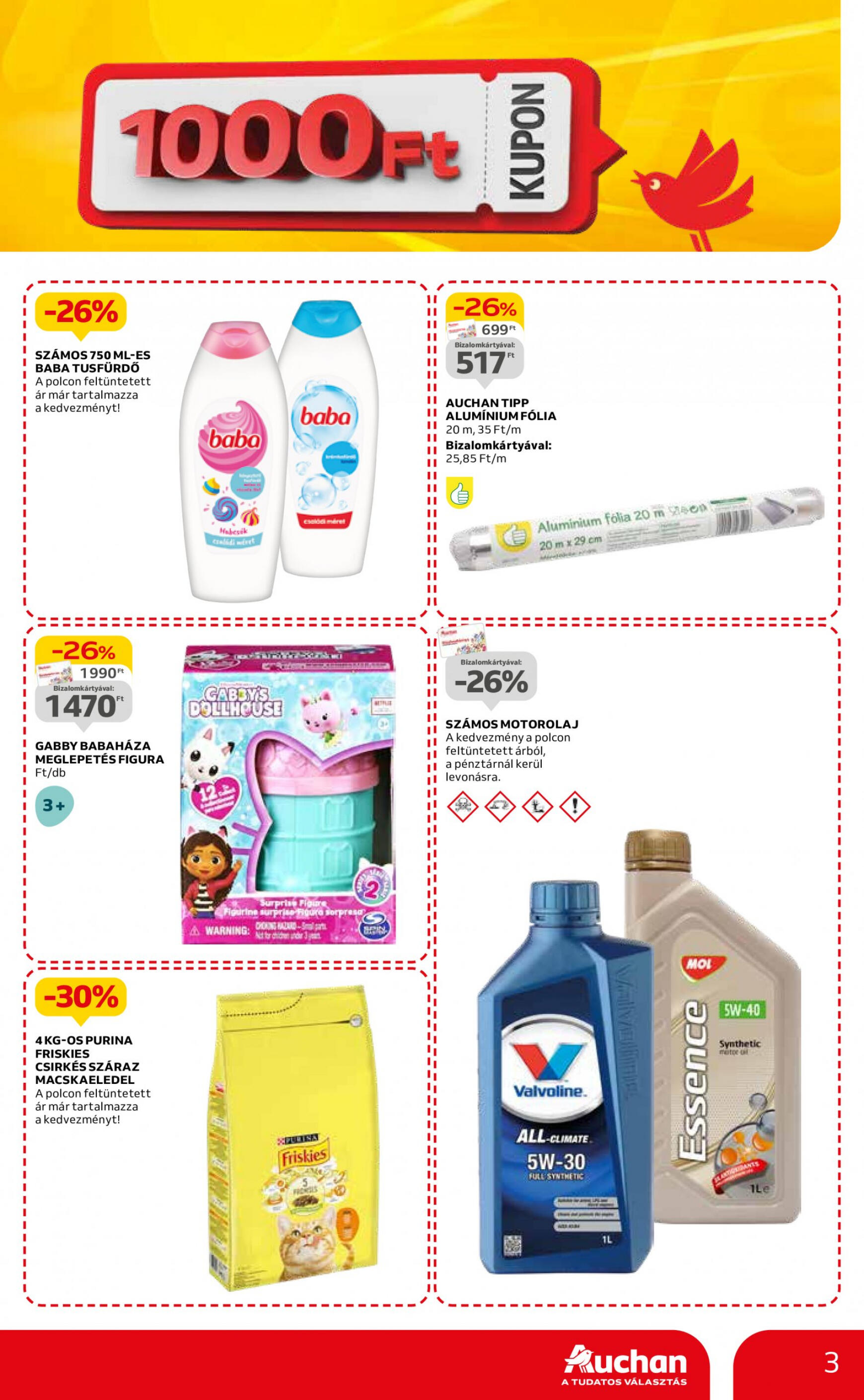 auchan - Aktuális újság Auchan szupermarket 05.16. - 05.22. - page: 3