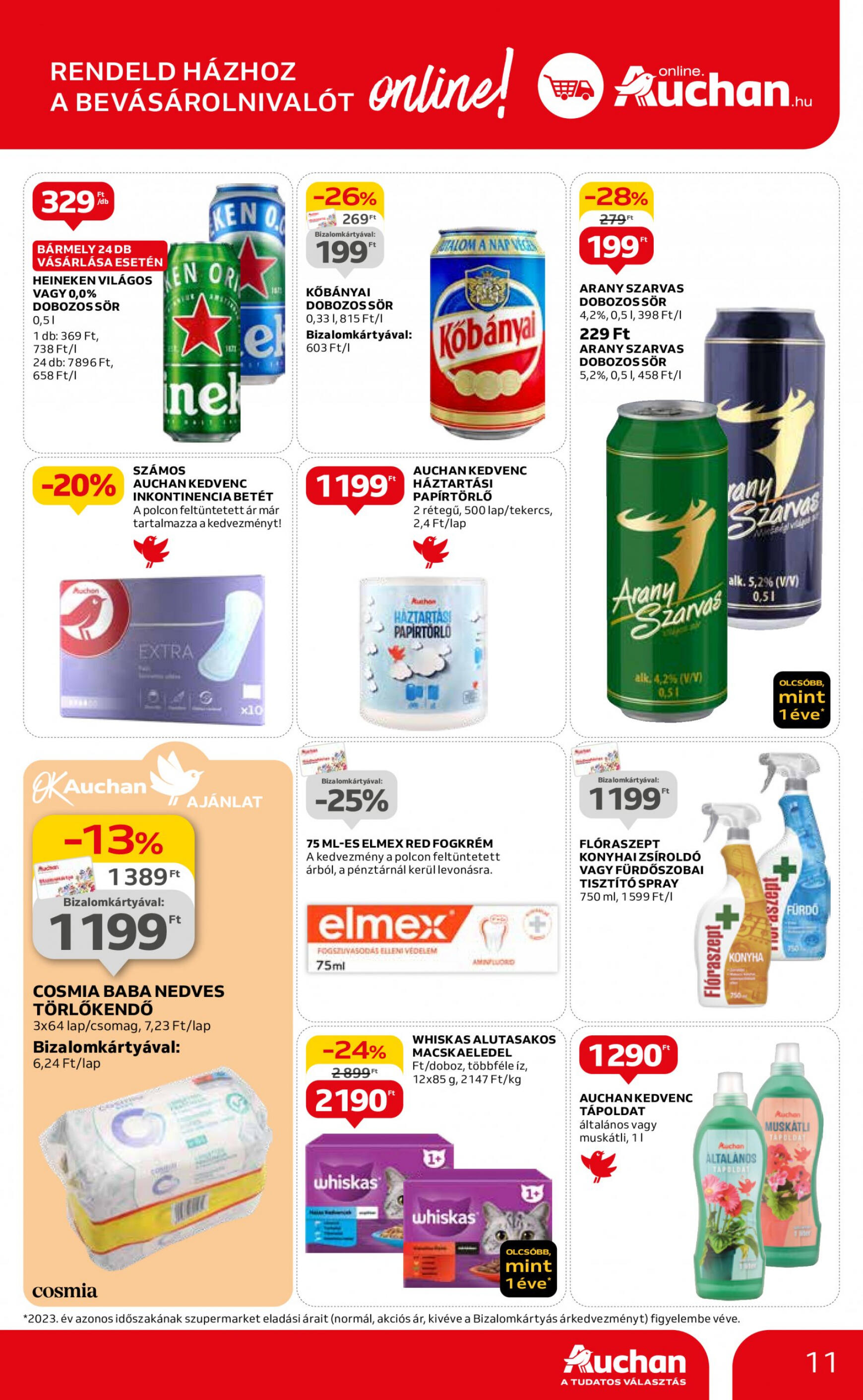 auchan - Aktuális újság Auchan szupermarket 05.16. - 05.22. - page: 11
