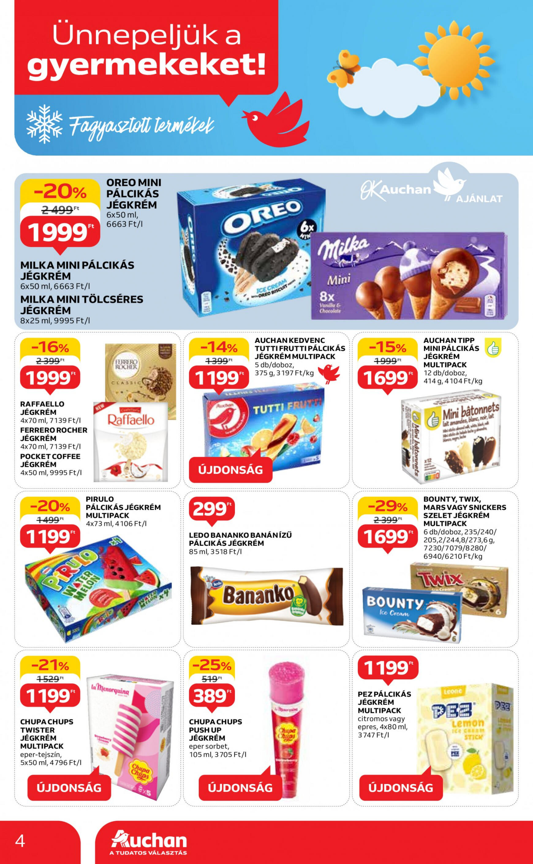 auchan - Aktuális újság Auchan 05.16. - 05.29. - page: 4