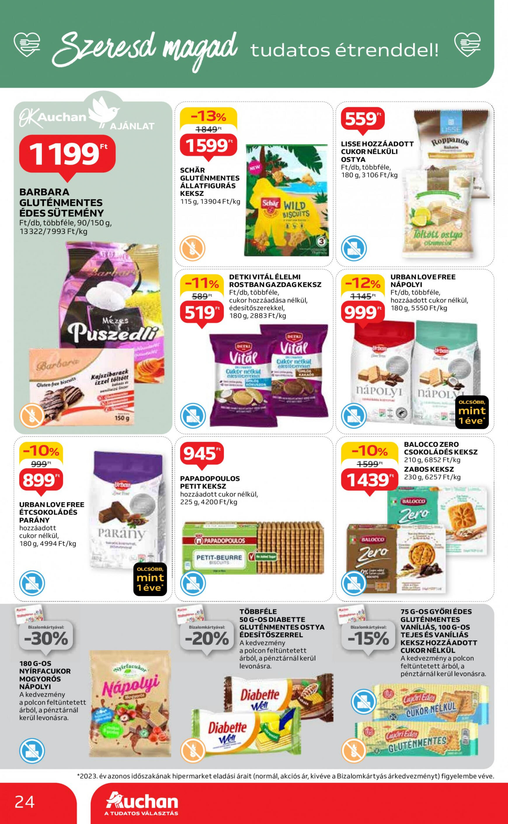 auchan - Aktuális újság Auchan 06.27. - 07.03. - page: 24