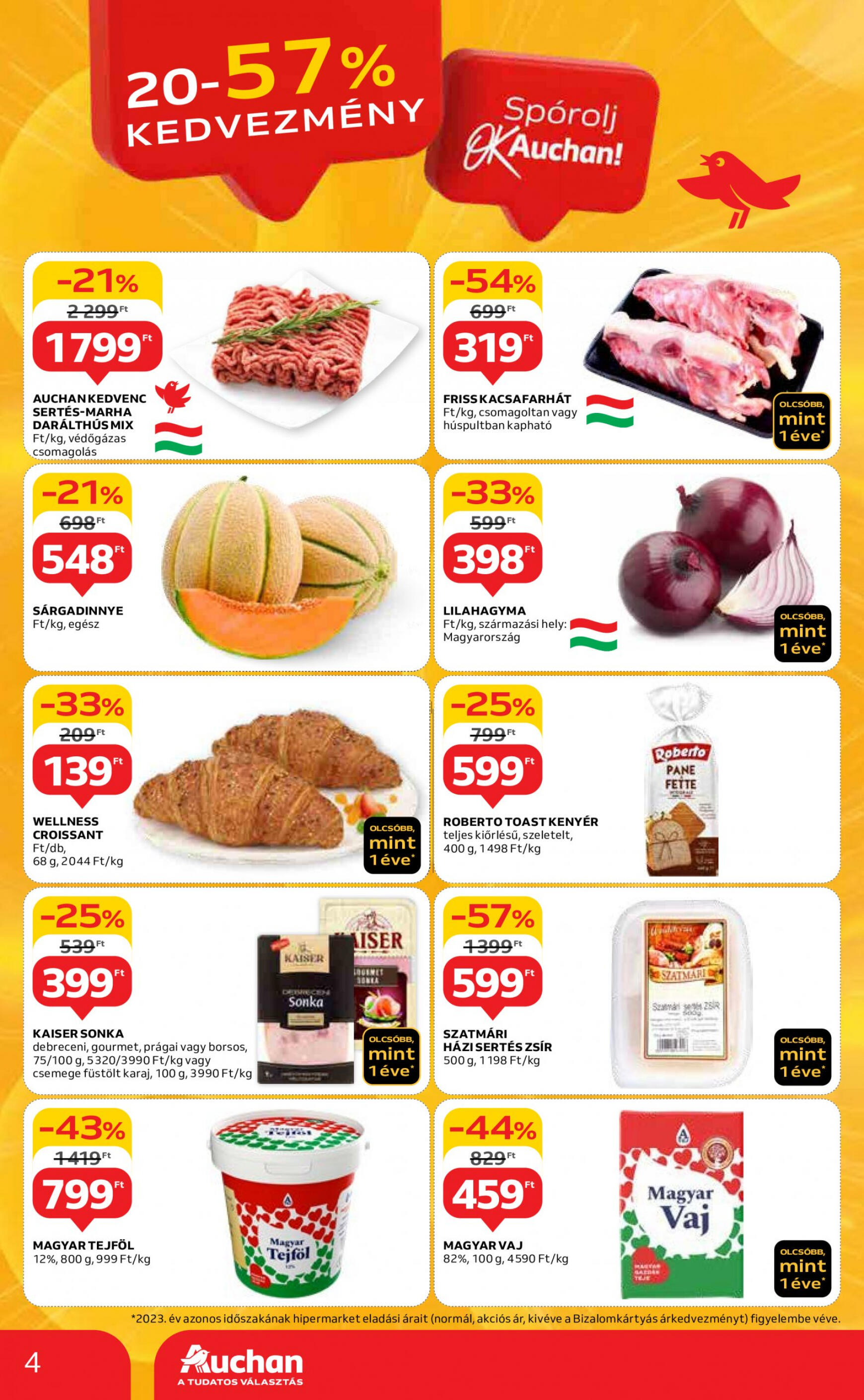 auchan - Aktuális újság Auchan 06.27. - 07.03. - page: 4