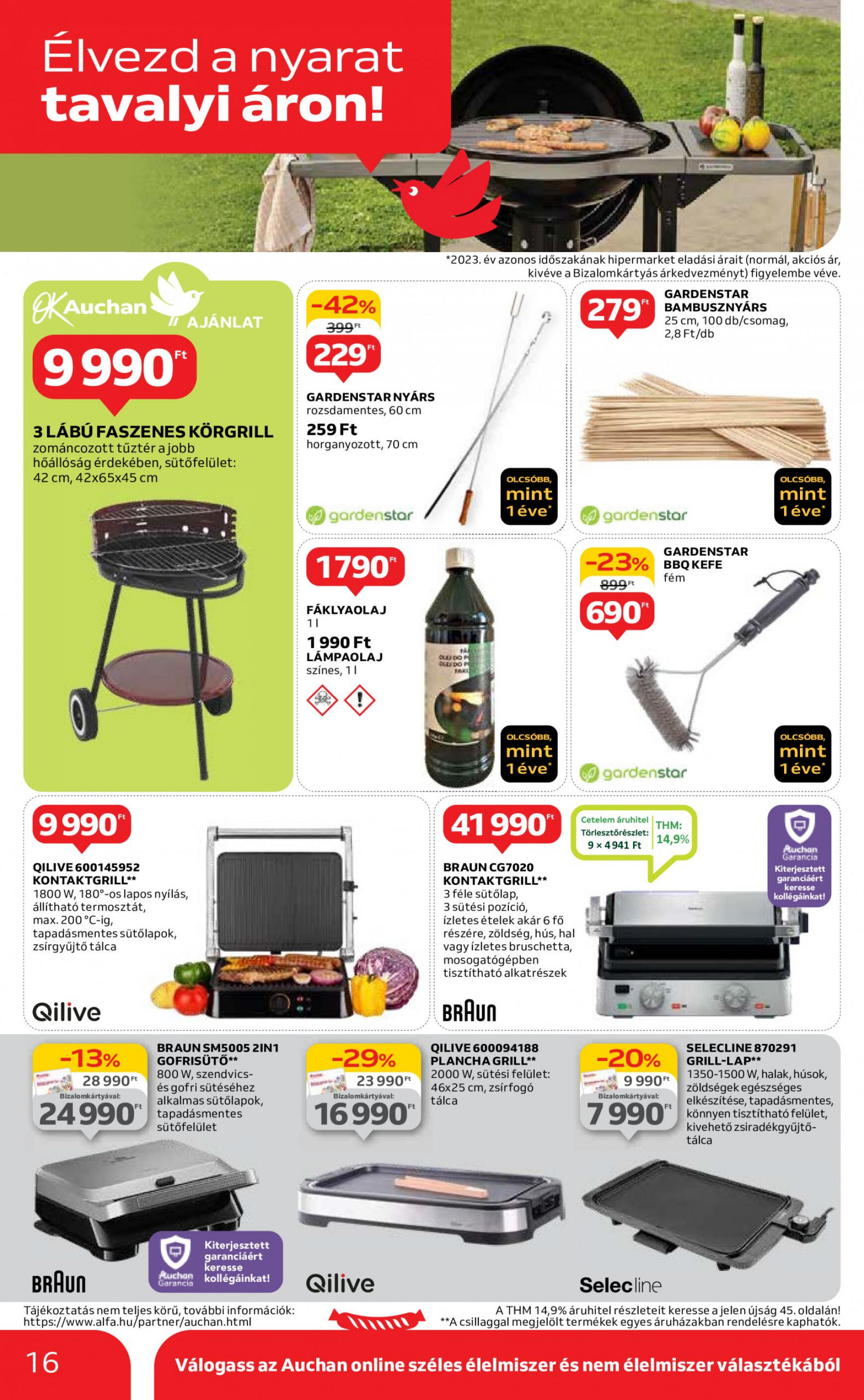 auchan - Aktuális újság Auchan 06.27. - 07.03. - page: 16