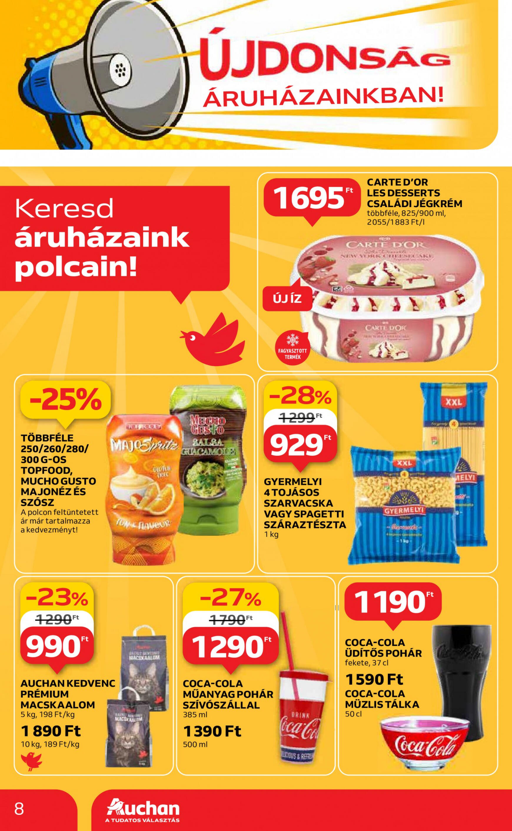 auchan - Aktuális újság Auchan 06.27. - 07.03. - page: 8