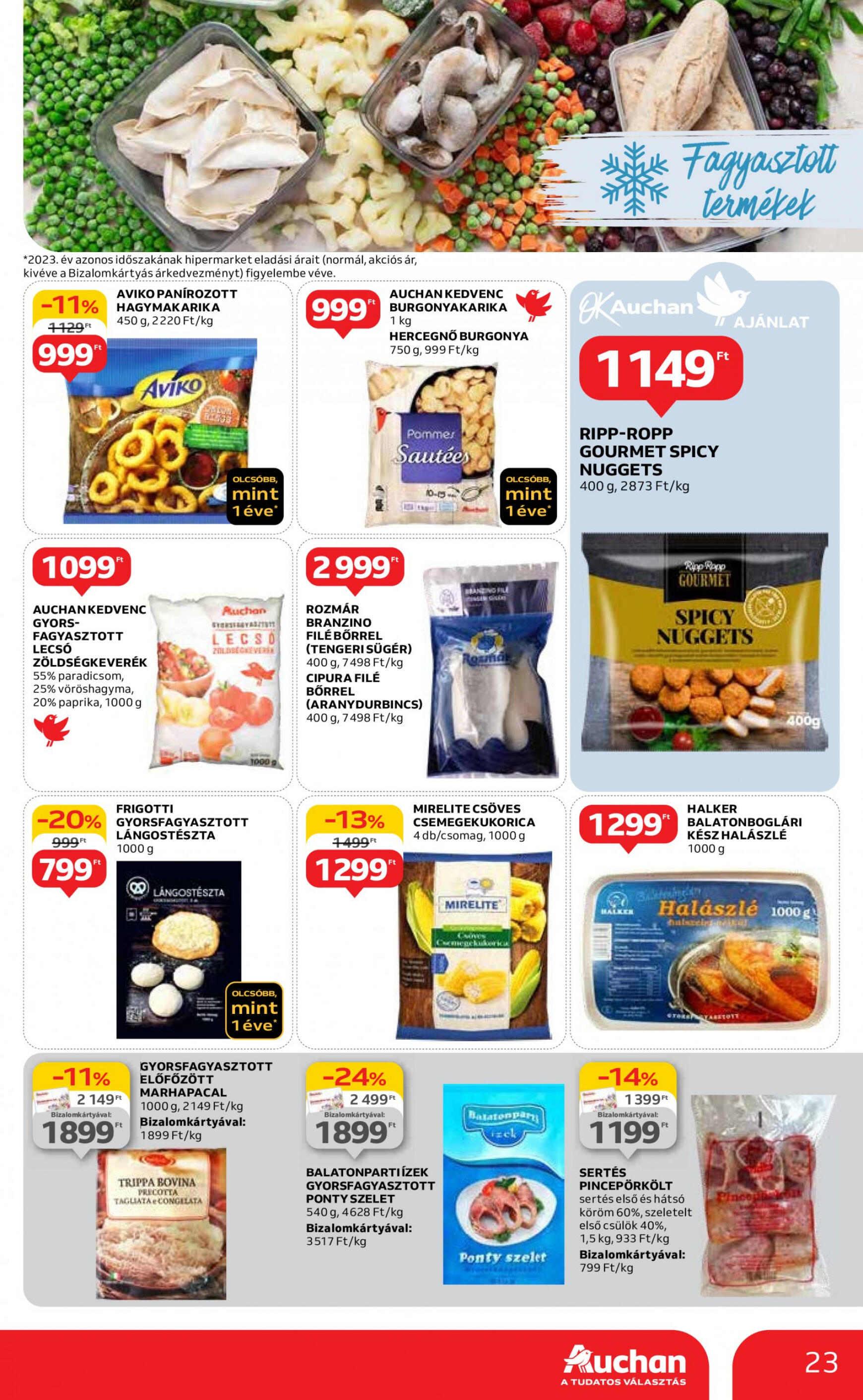 auchan - Aktuális újság Auchan 06.27. - 07.03. - page: 23