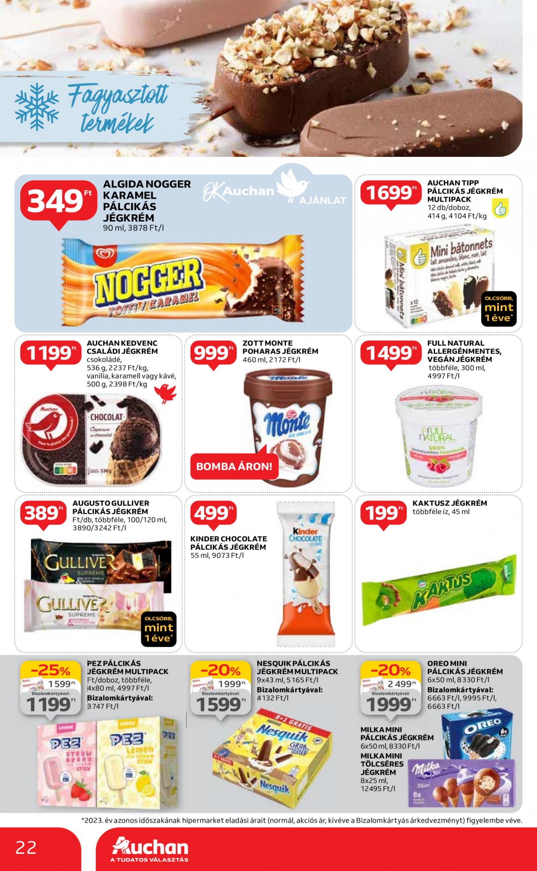 auchan - Aktuális újság Auchan 06.27. - 07.03. - page: 22