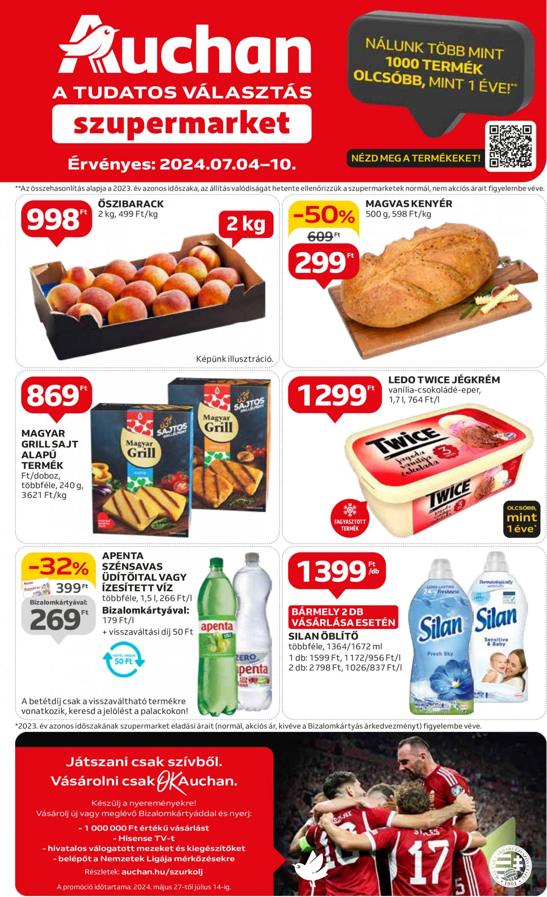 auchan - Aktuális újság Auchan Szupermarket 07.04. - 07.10.