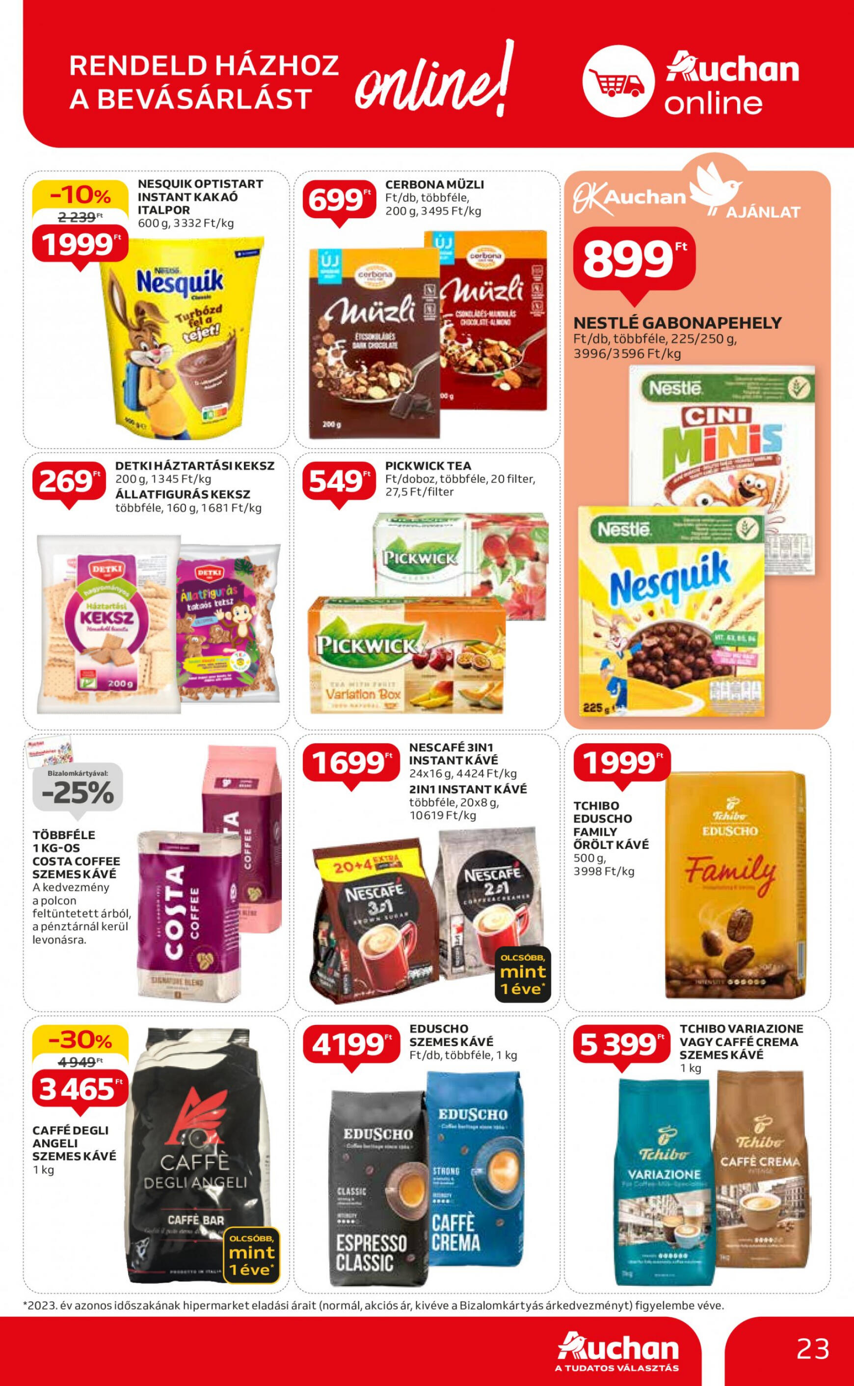 auchan - Aktuális újság Auchan 07.04. - 07.10. - page: 23