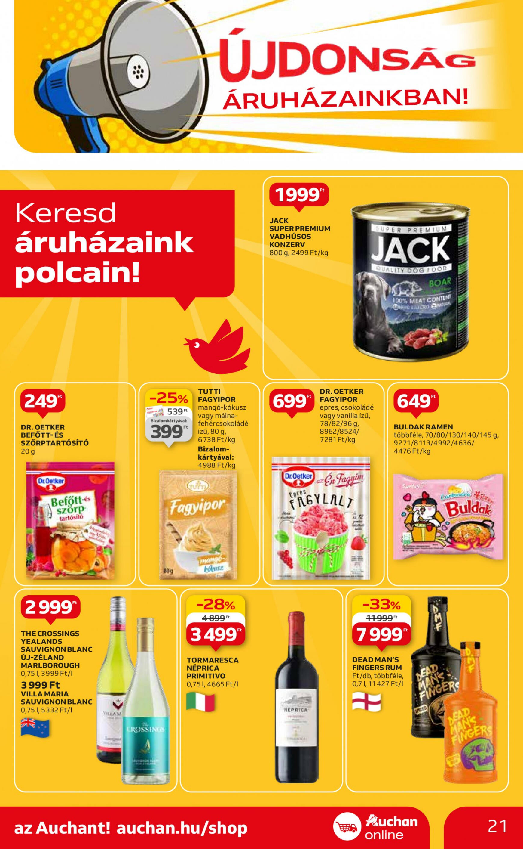 auchan - Aktuális újság Auchan 07.04. - 07.10. - page: 21