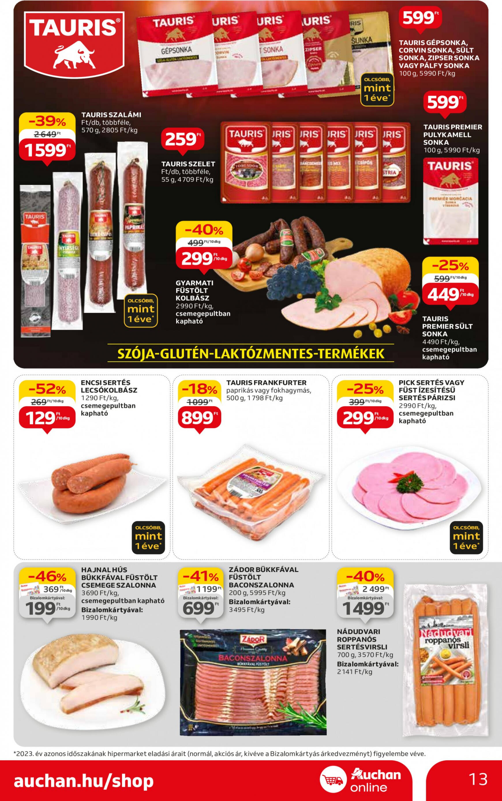 auchan - Aktuális újság Auchan 07.04. - 07.10. - page: 13